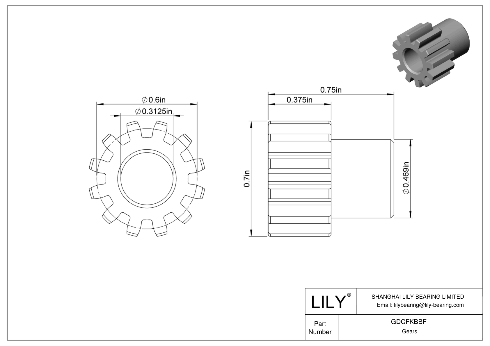 GDCFKBBF 金属齿轮 - 14 1/2° 压力角 cad drawing