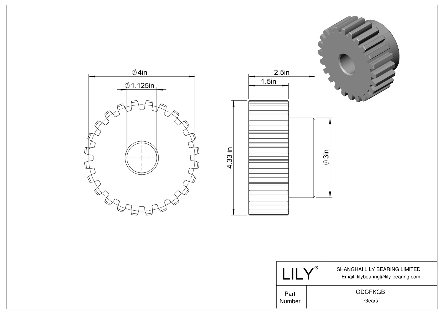 GDCFKGB Engranajes metálicos - Ángulo de presión de 14 1/2 cad drawing