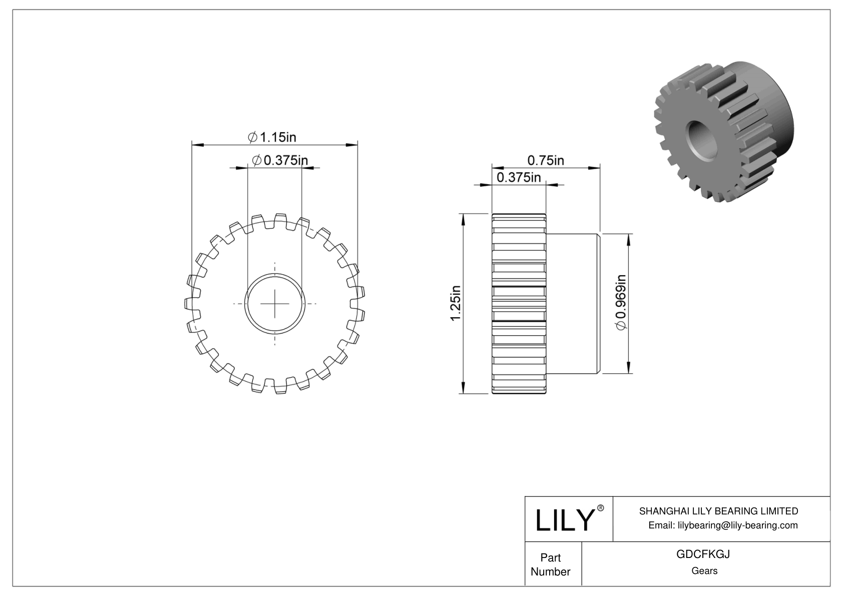 GDCFKGJ Engranajes metálicos - Ángulo de presión de 14 1/2 cad drawing