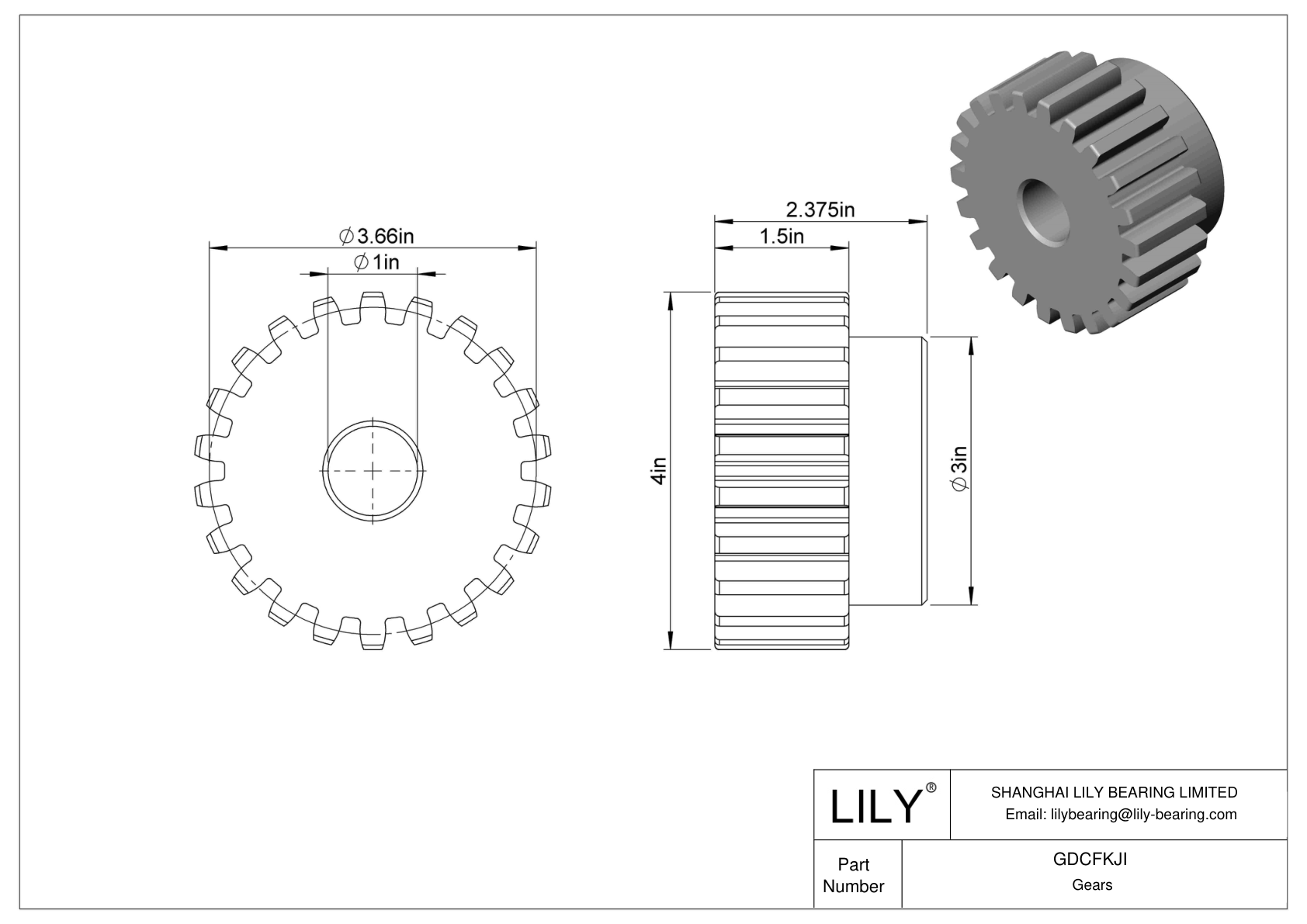 GDCFKJI 金属齿轮 - 14 1/2° 压力角 cad drawing