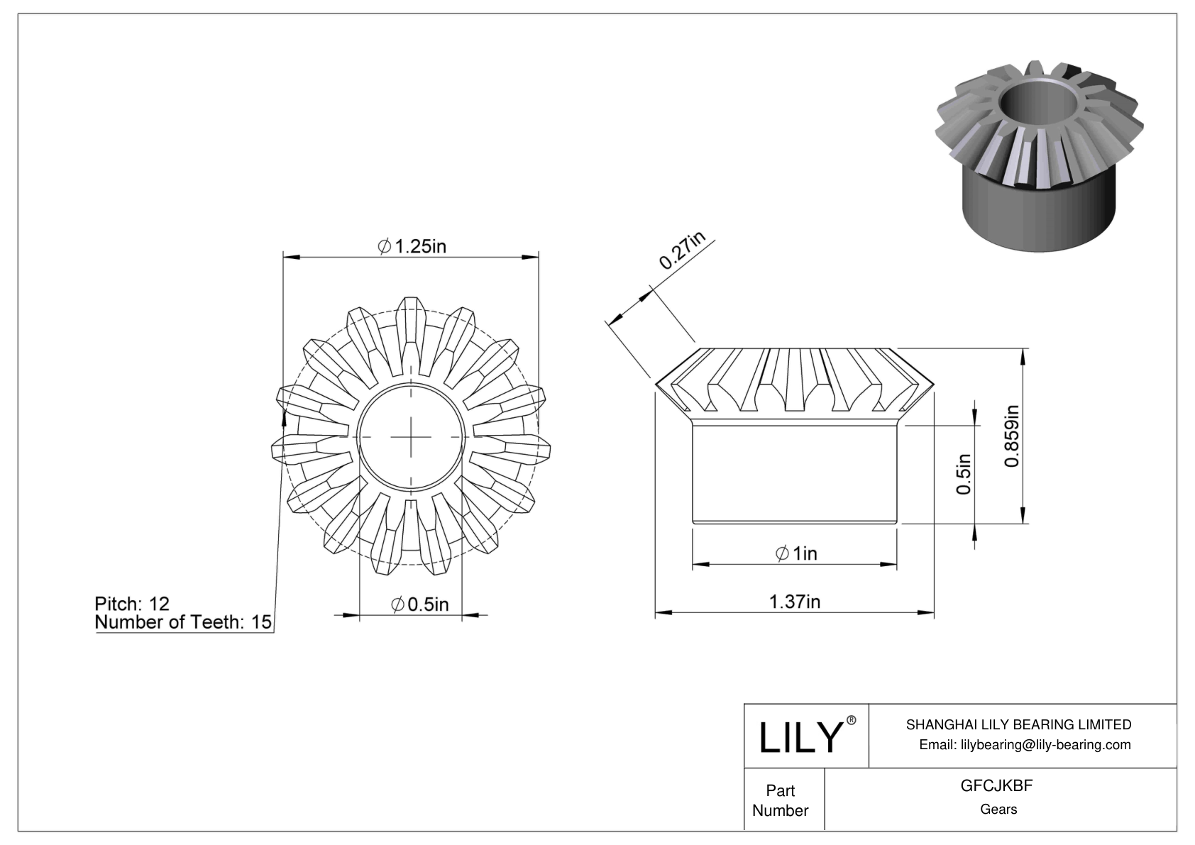 GFCJKBF Inch Gears cad drawing