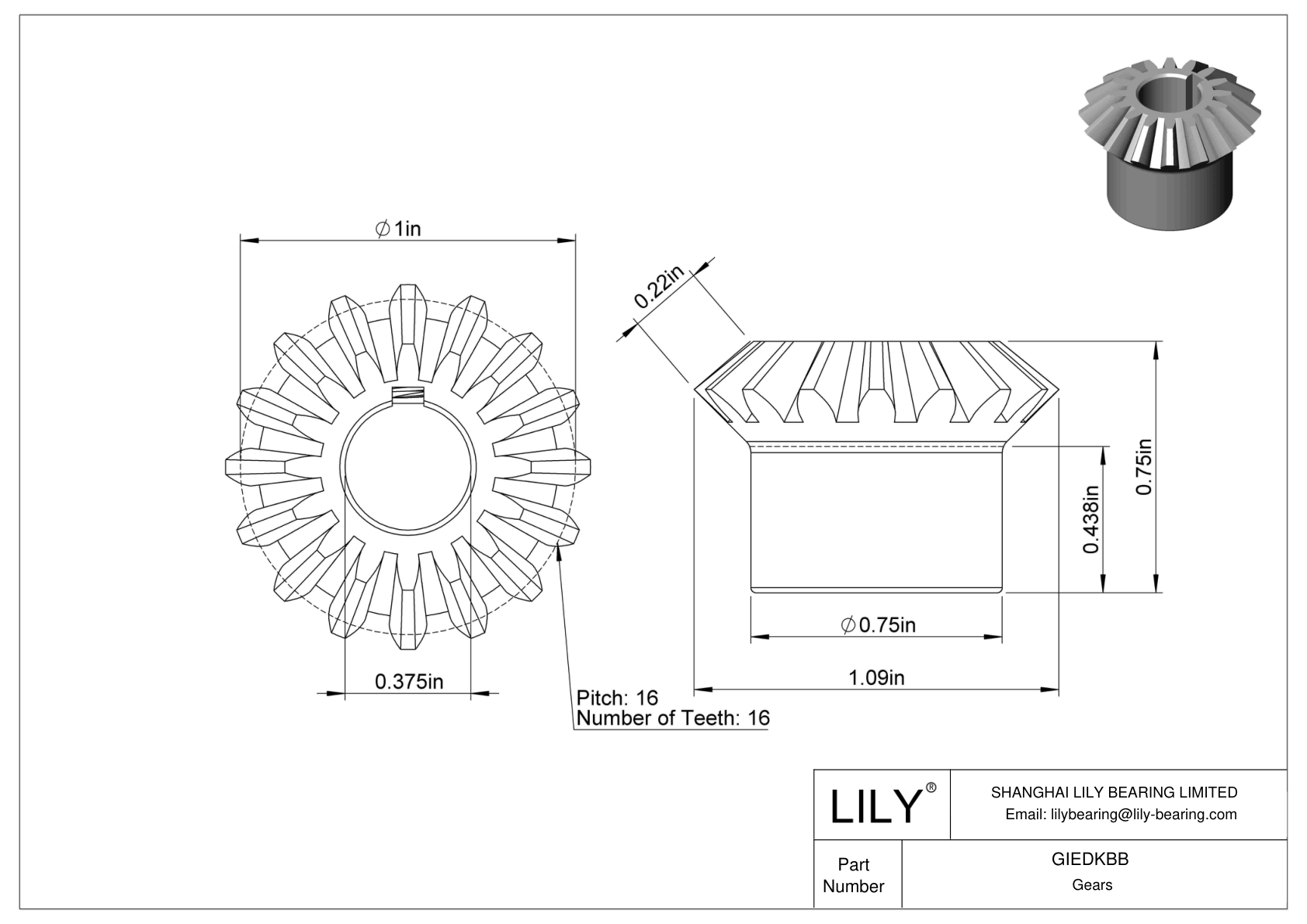 GIEDKBB Inch Gears cad drawing