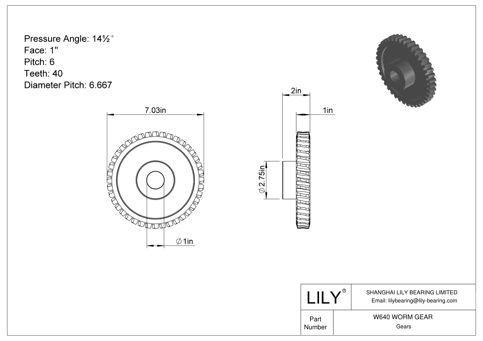 W640 WORM GEAR 蠕虫和蠕虫齿轮 cad drawing