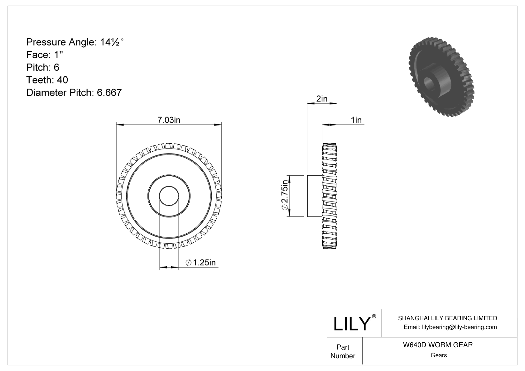 W640D WORM GEAR Gusanos y lombrices cad drawing