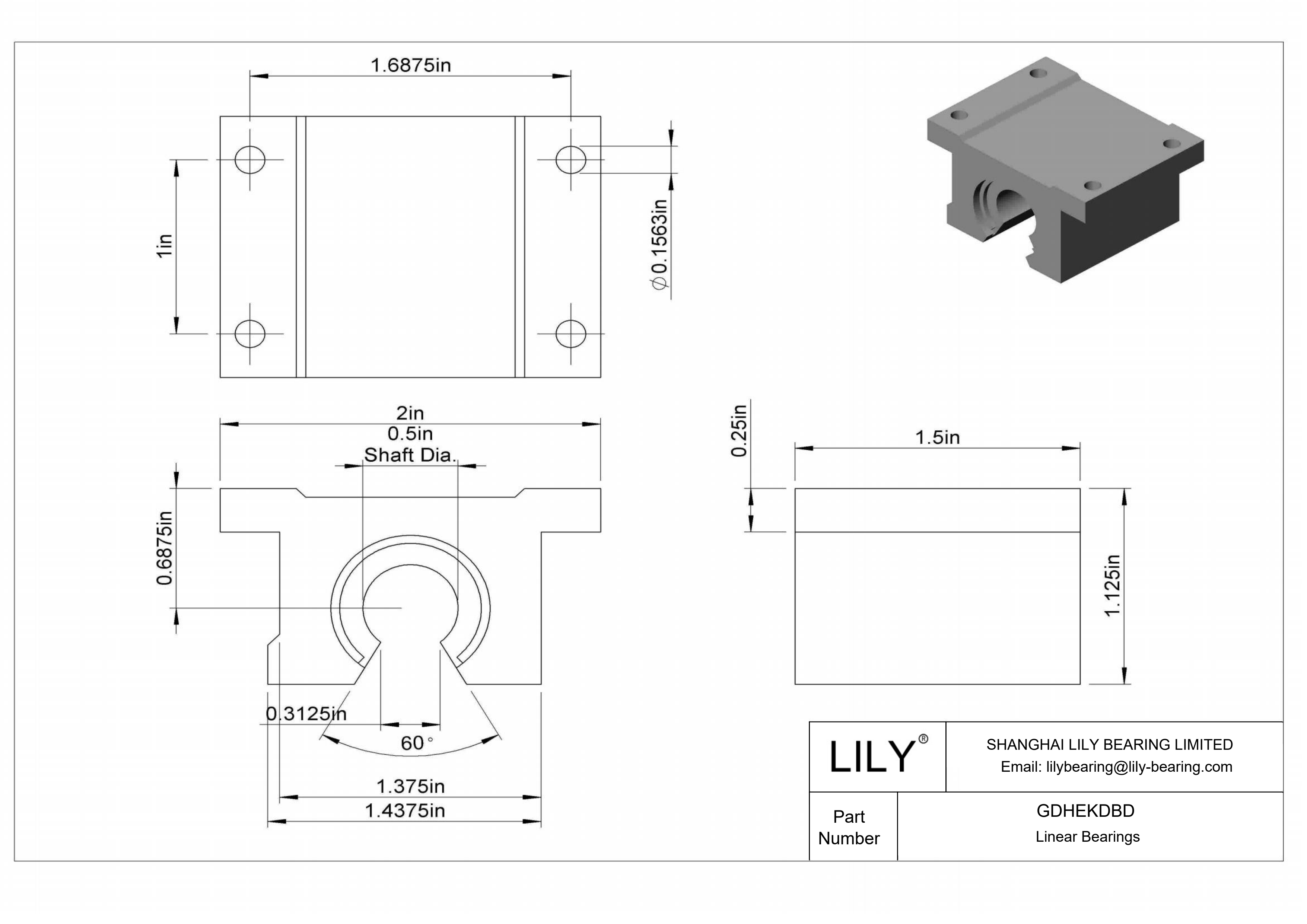 GDHEKDBD 用于支撑轨道轴的普通带座直线滑动轴承 cad drawing