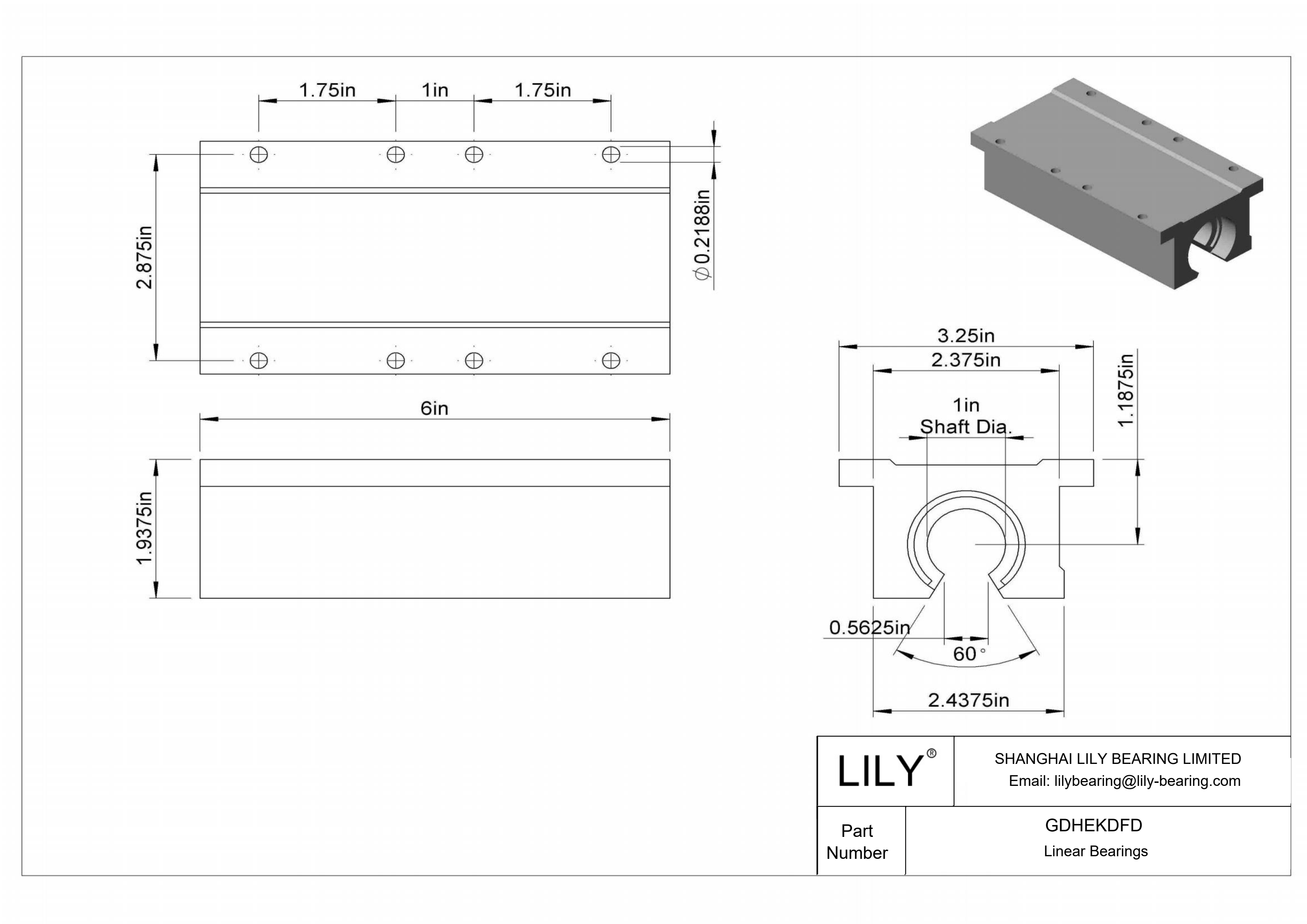 GDHEKDFD 用于支撑轨道轴的普通带座直线滑动轴承 cad drawing