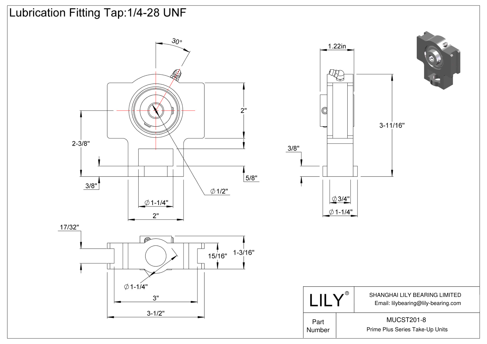 MUCST201-8 Unidades de recogida de la serie Prime Plus cad drawing