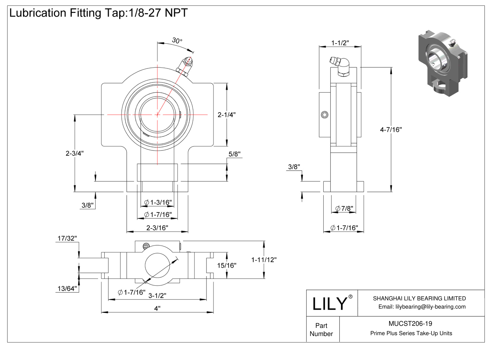 MUCST206-19 Prime Plus 系列收线装置 cad drawing