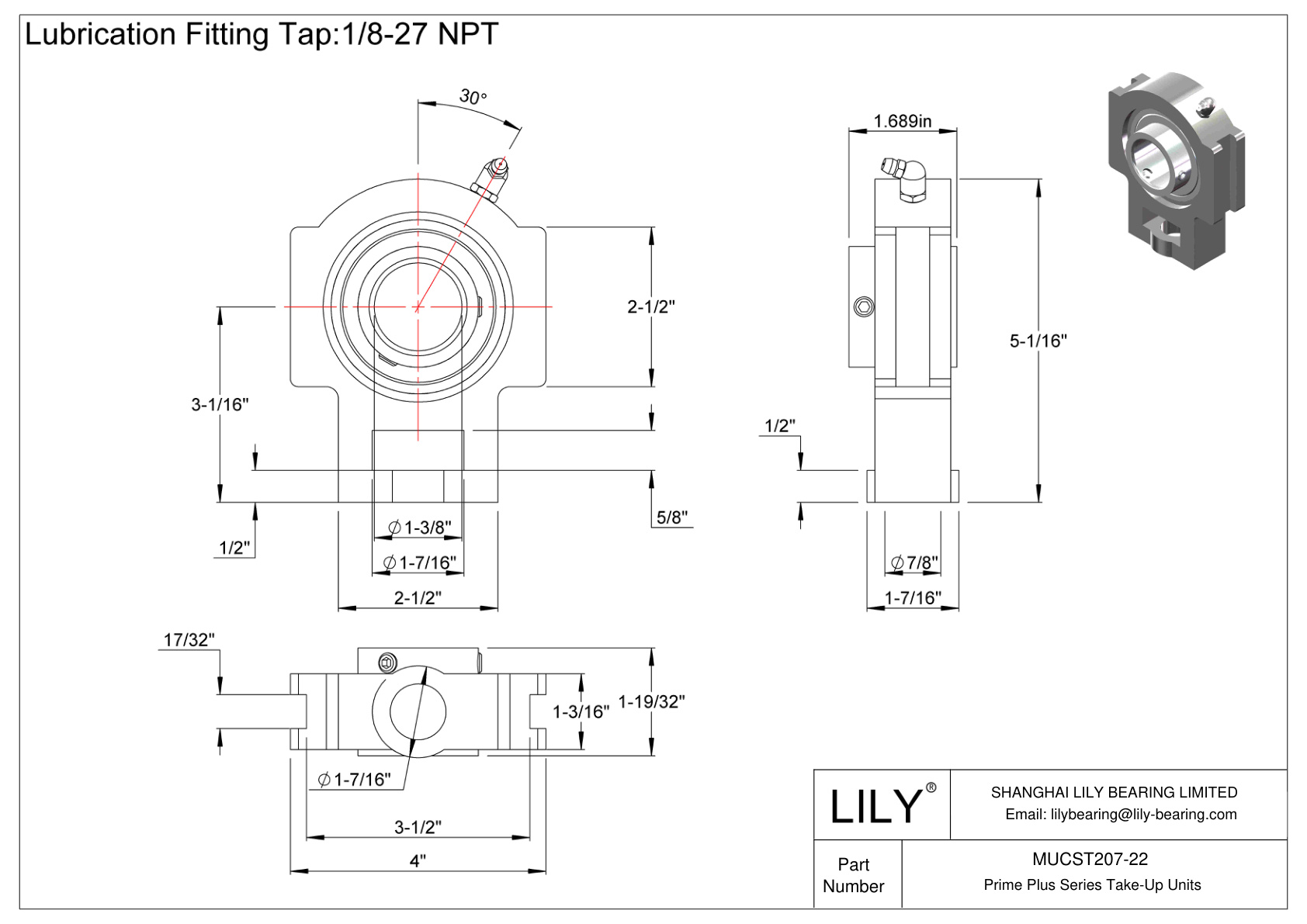 MUCST207-22 Unidades de recogida de la serie Prime Plus cad drawing