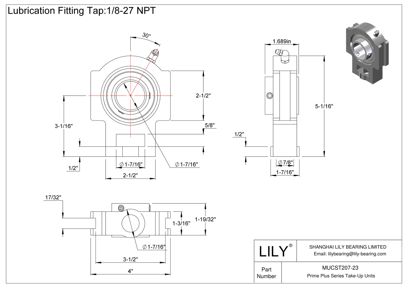 MUCST207-23 Prime Plus 系列收线装置 cad drawing