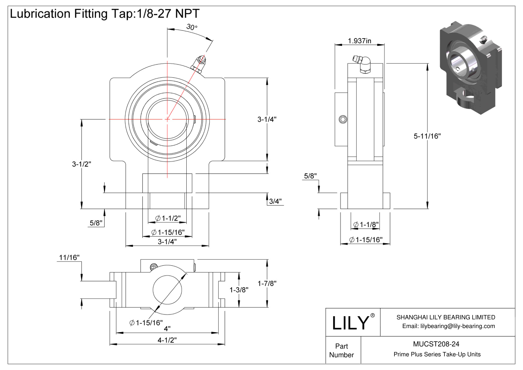 MUCST208-24 Unidades de recogida de la serie Prime Plus cad drawing