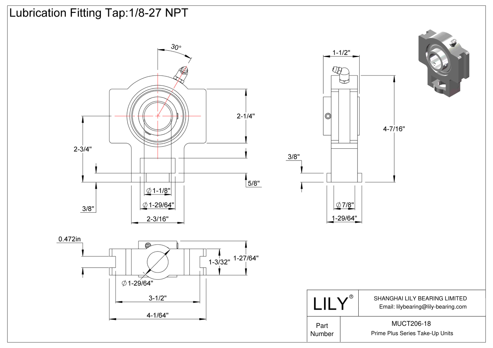 MUCT206-18 Prime Plus 系列收线装置 cad drawing