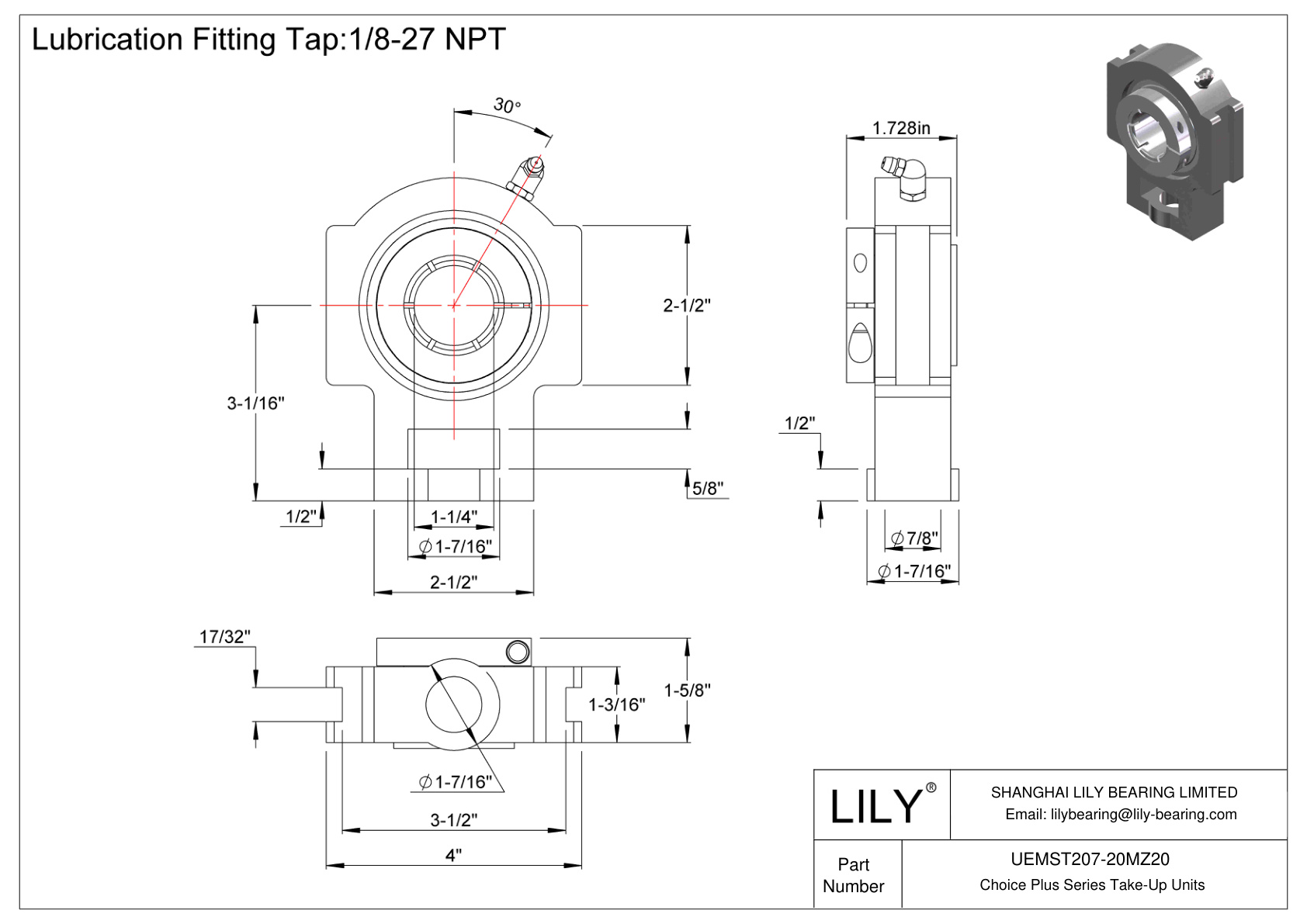 UEMST207-20MZ20 Choice Plus 系列收线装置 cad drawing