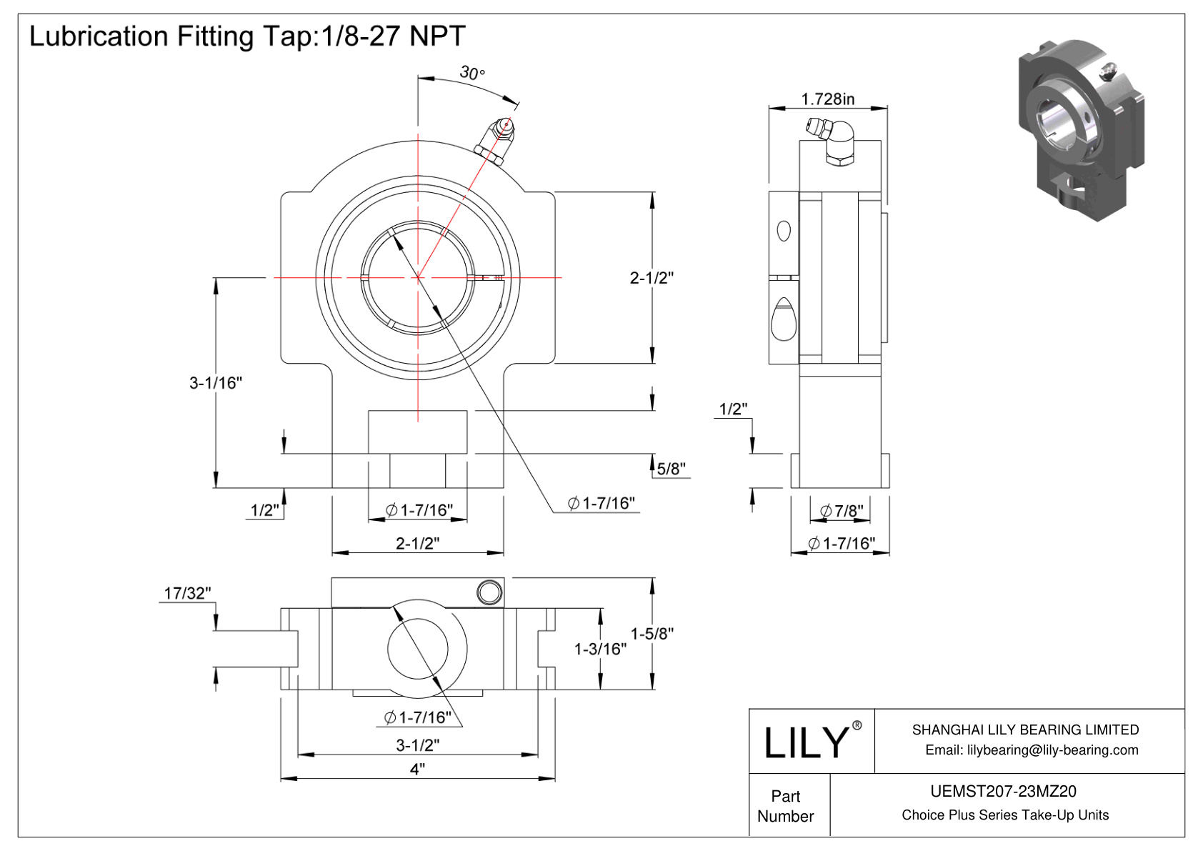 UEMST207-23MZ20 Choice Plus 系列收线装置 cad drawing