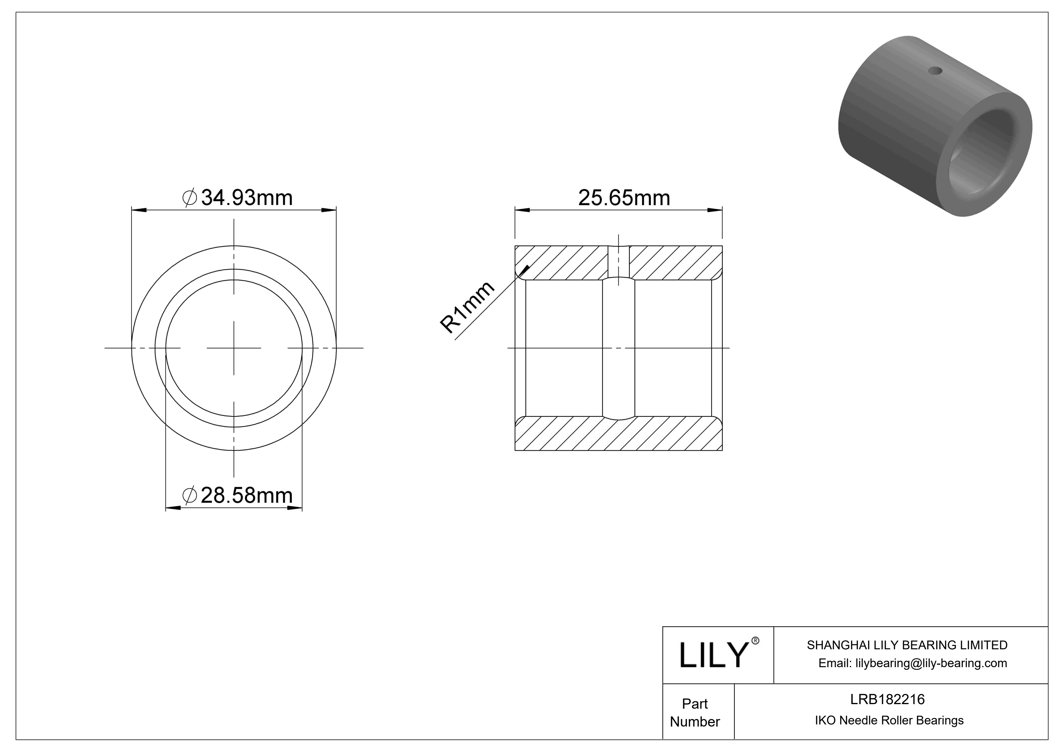 LRB182216 内环 cad drawing