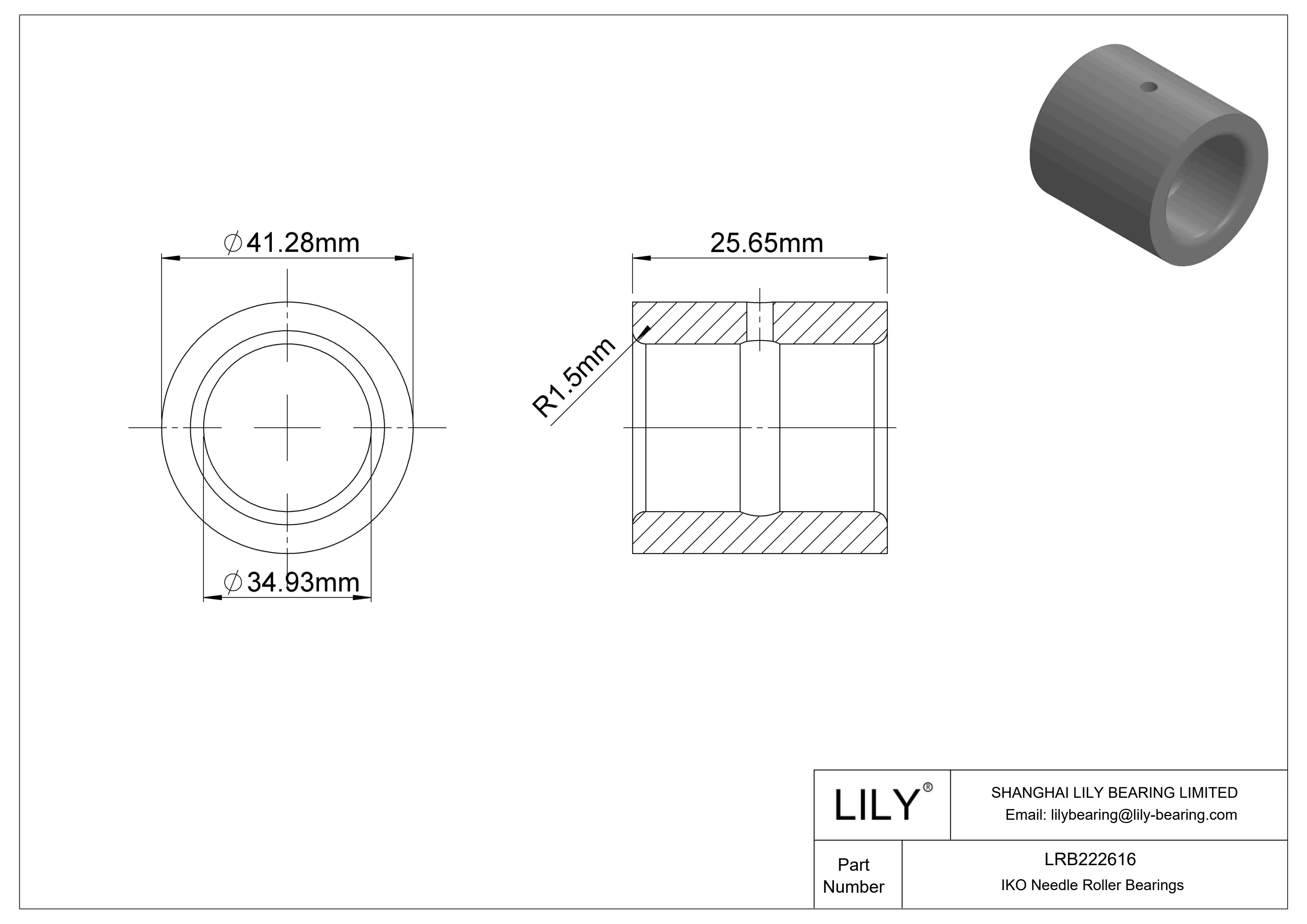 LRB222616 内环 cad drawing