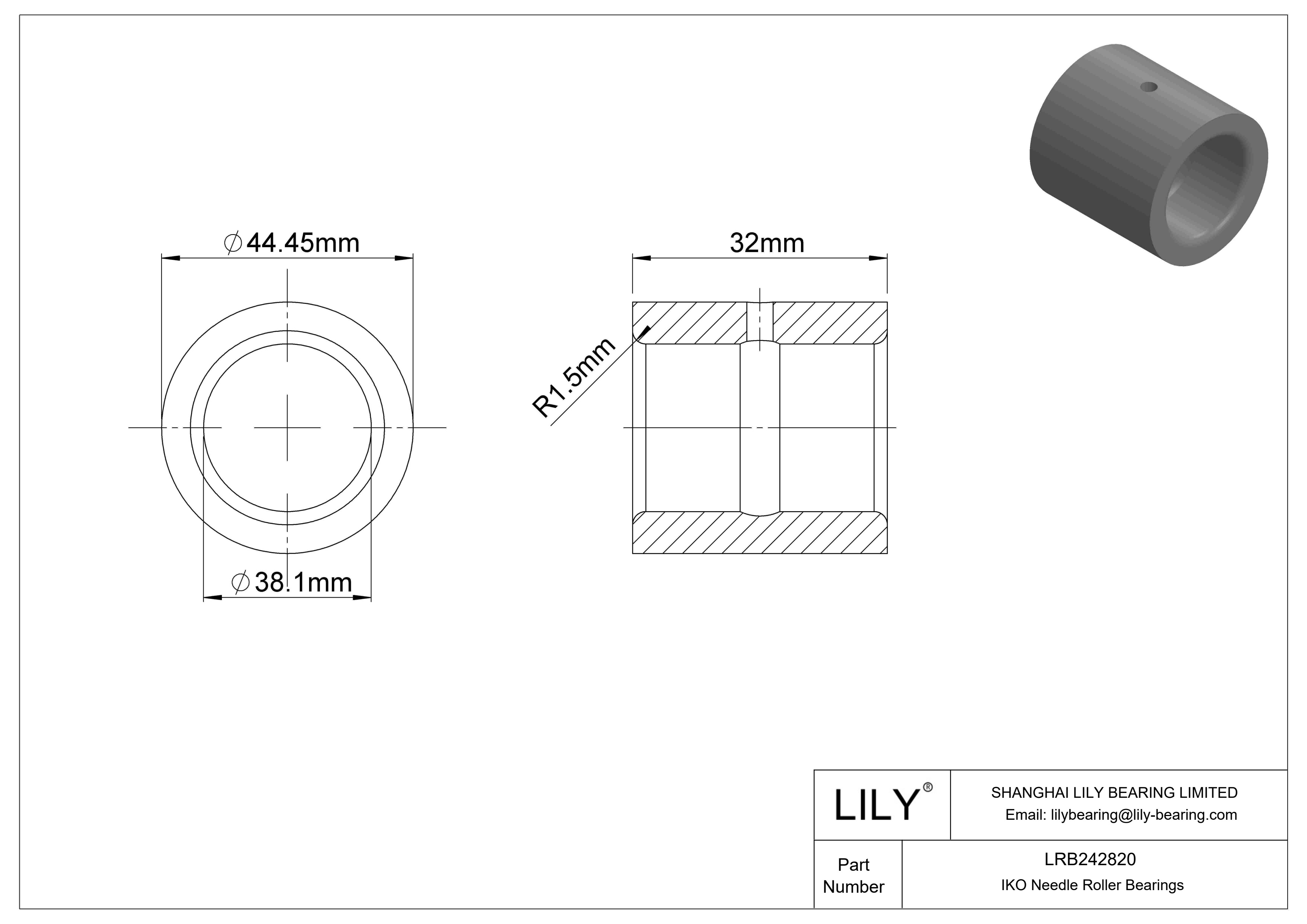 LRB242820 Inner Rings cad drawing