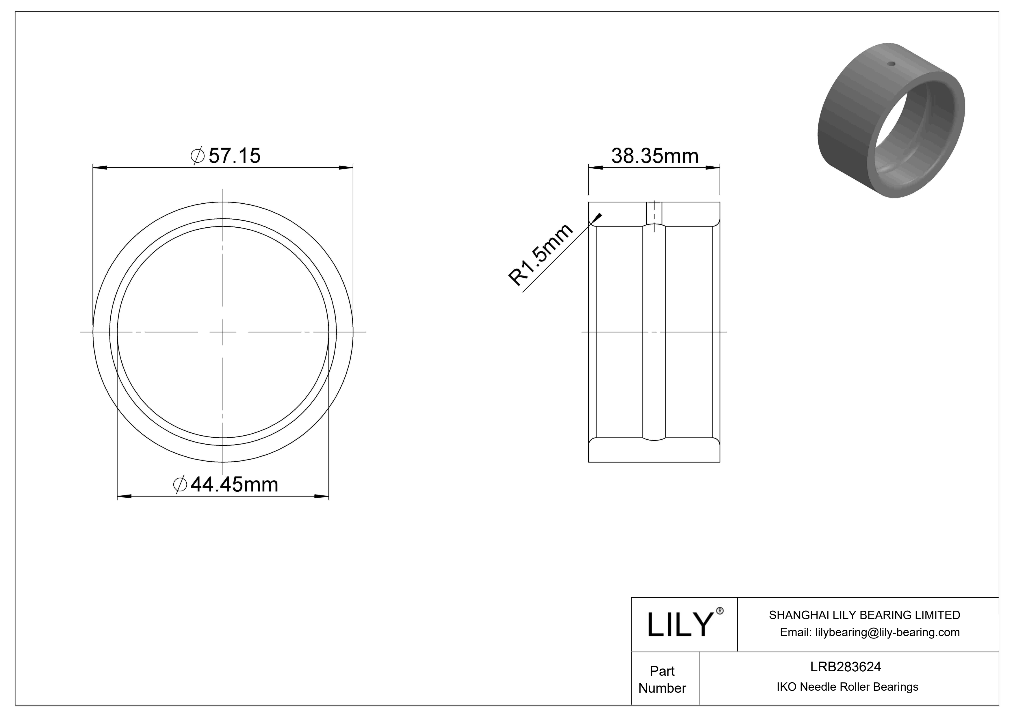 LRB283624 内环 cad drawing