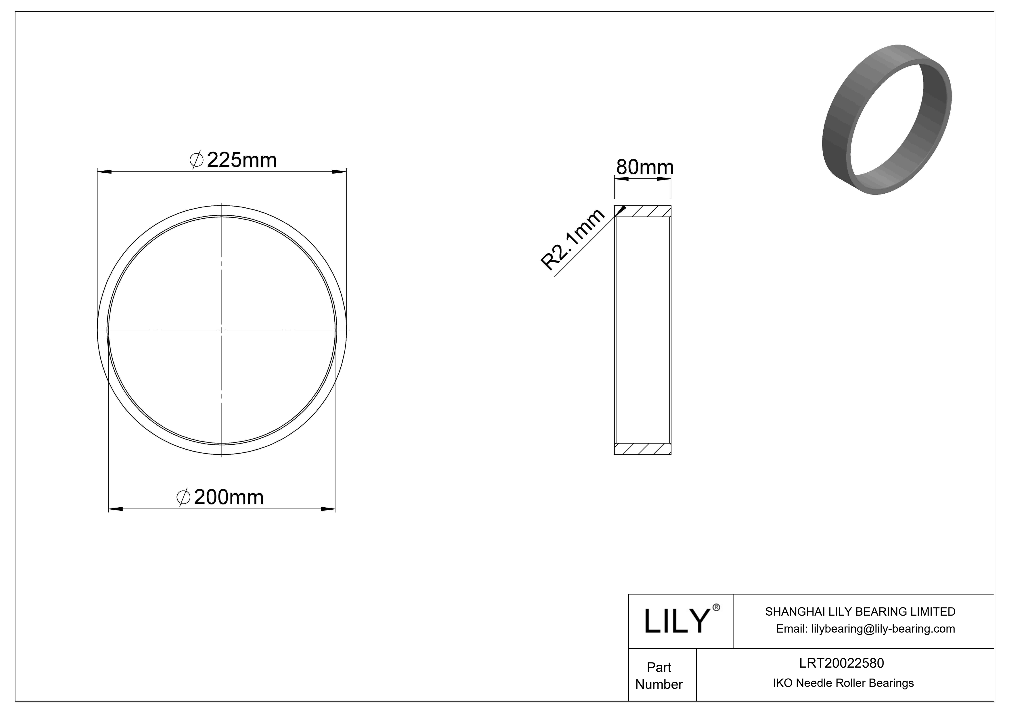 LRT20022580 Inner Rings cad drawing