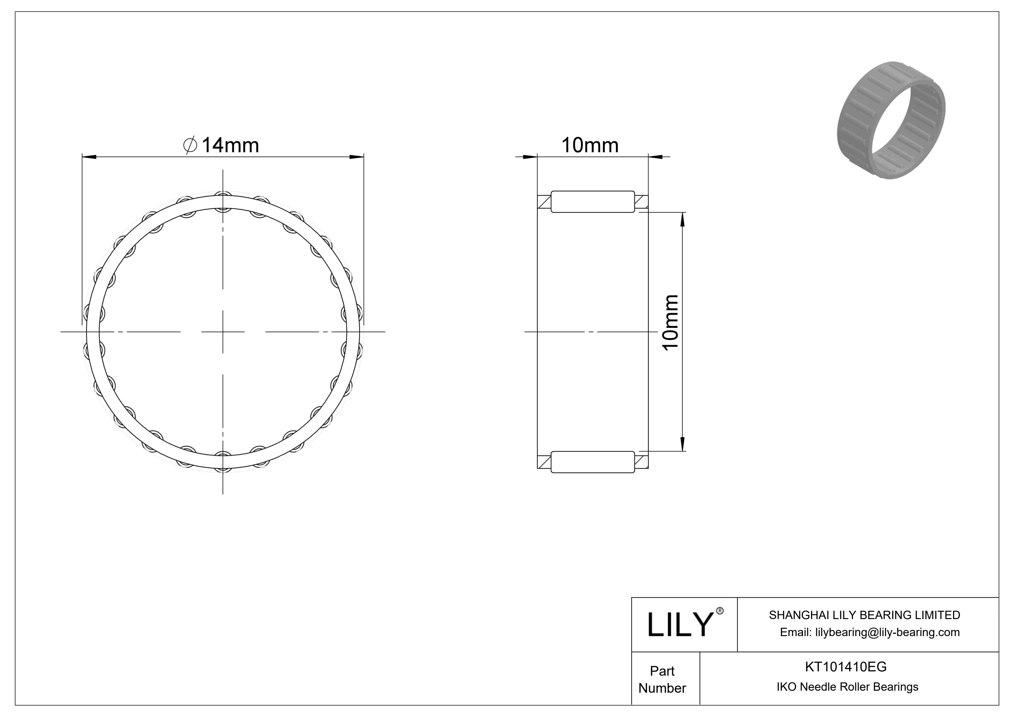 KT101410EG Para Big End (KT...EG) cad drawing