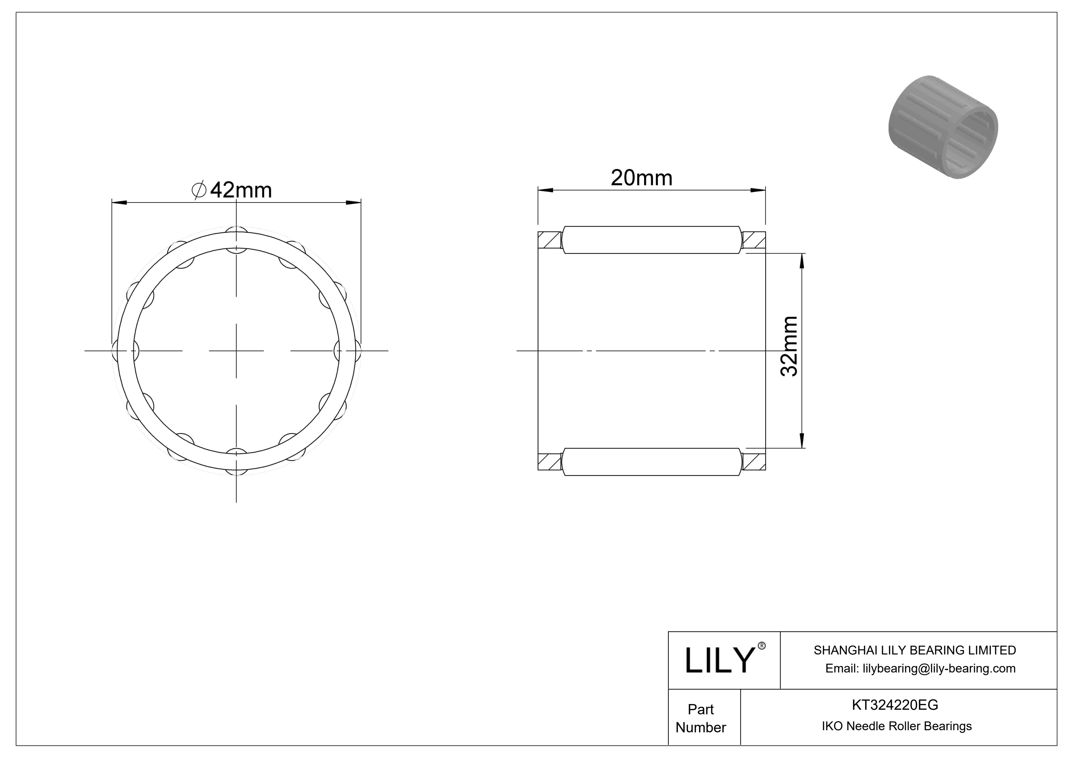 KT324220EG Para Big End (KT...EG) cad drawing