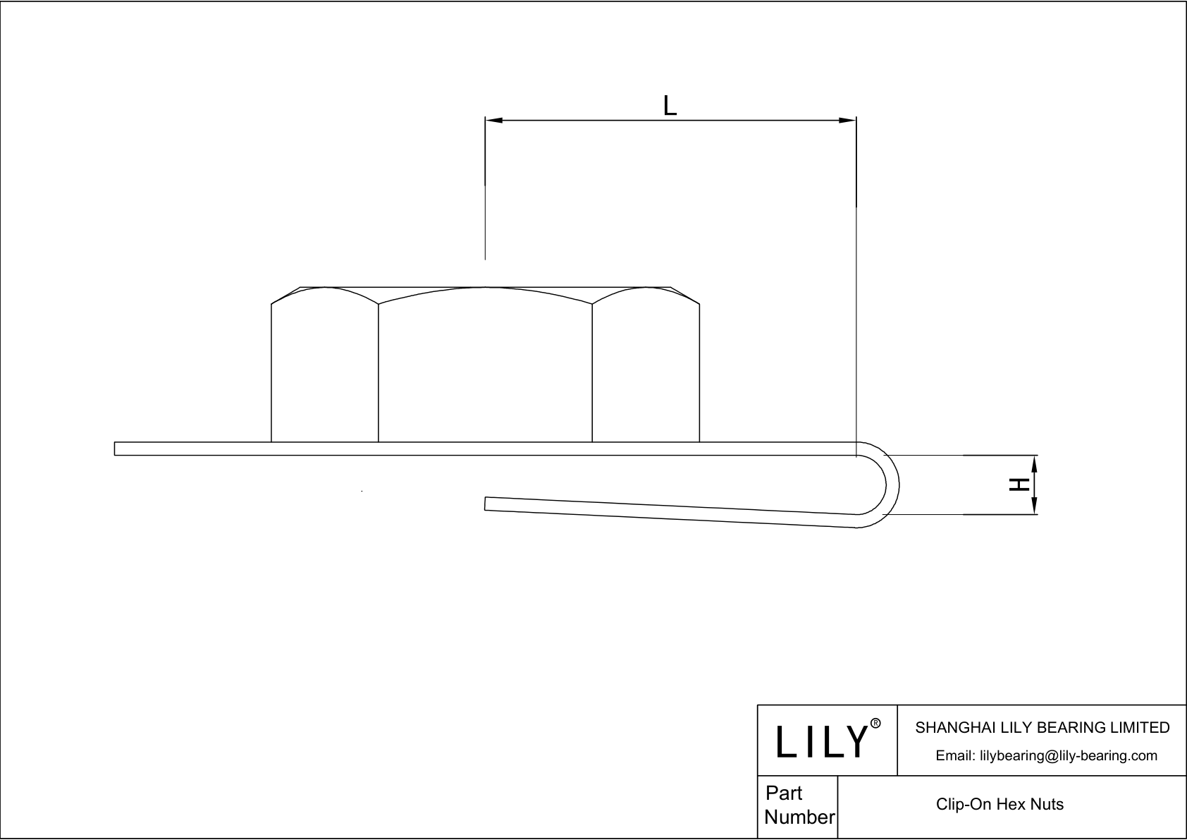 JAGHJACAA 卡式六角螺母 cad drawing