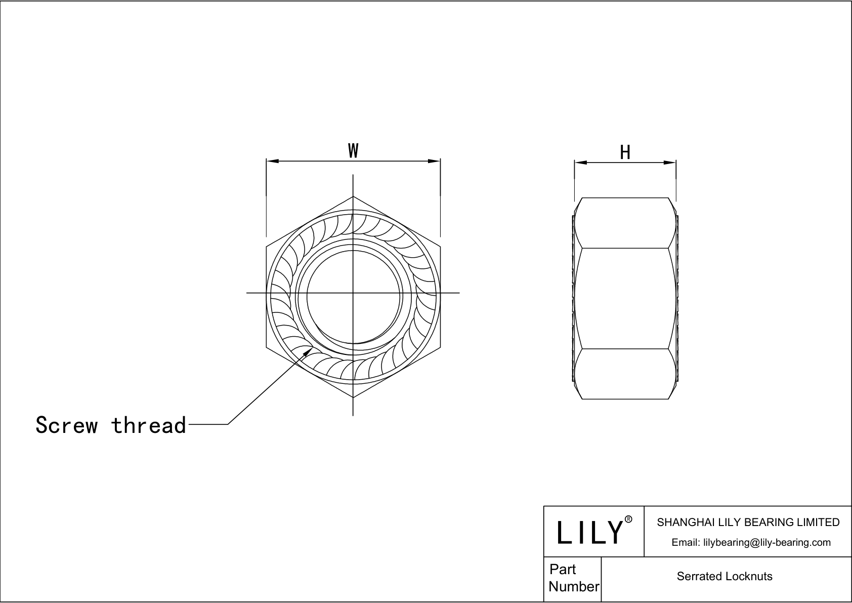 JBHGCABCA Tuercas dentadas cad drawing