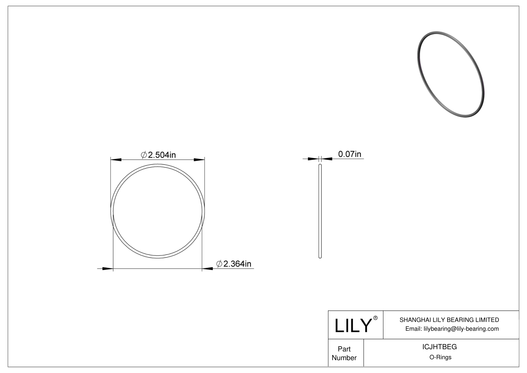 ICJHTBEG 圆形耐化学性 O 形圈 cad drawing