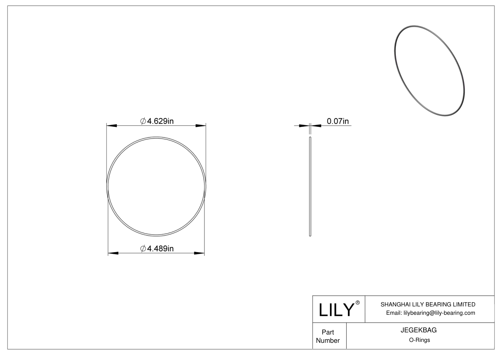 JEGEKBAG 圆形耐化学性 O 形圈 cad drawing