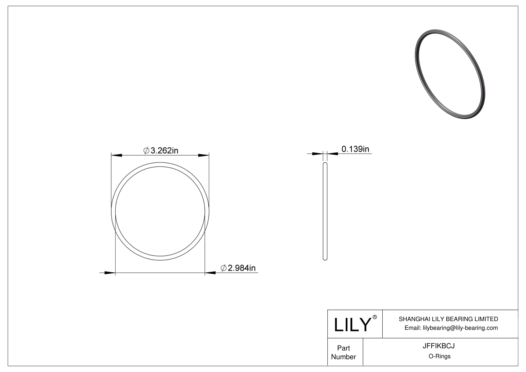 JFFIKBCJ Juntas tóricas redondas resistentes al aceite cad drawing