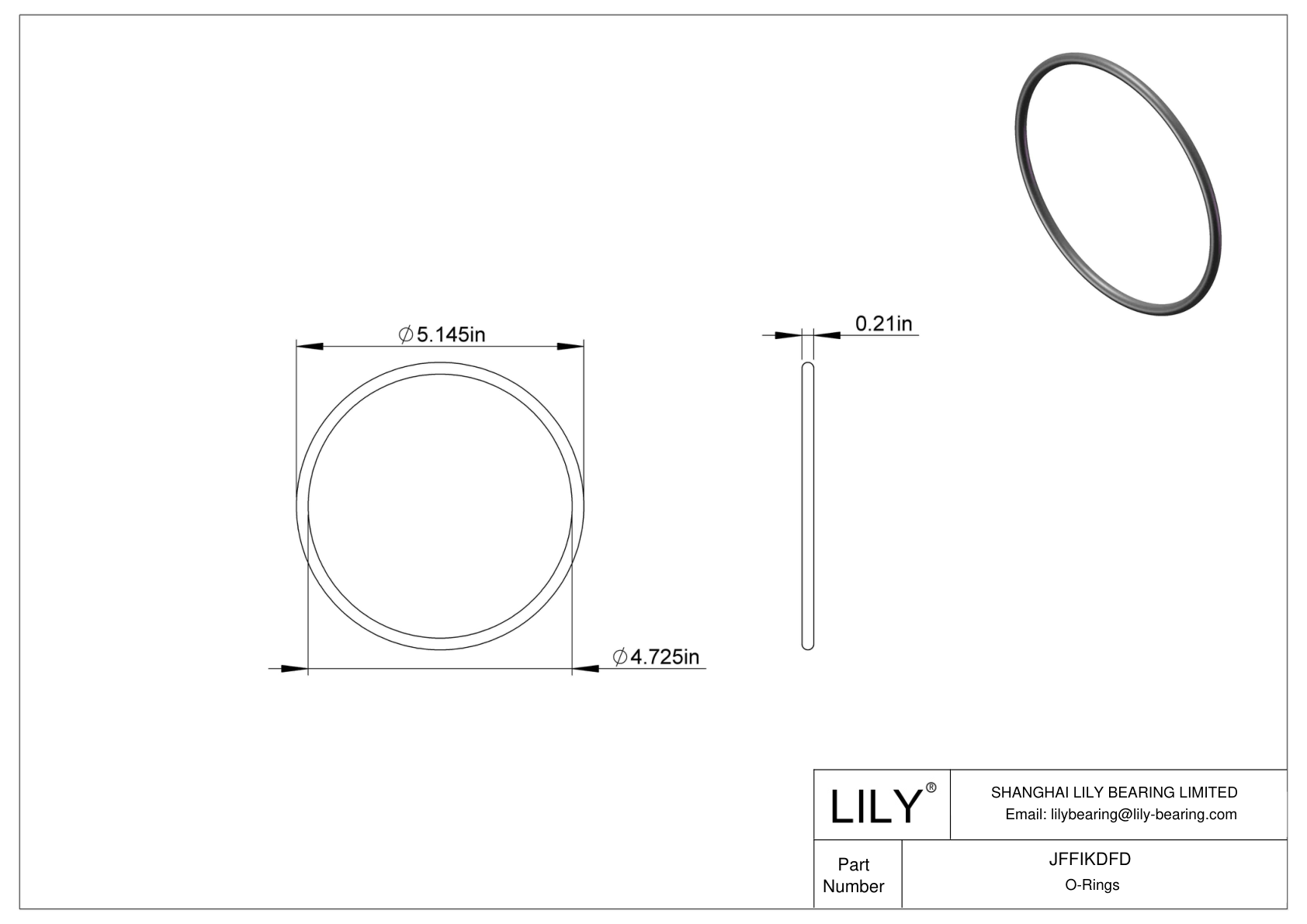 JFFIKDFD Juntas tóricas redondas resistentes al aceite cad drawing