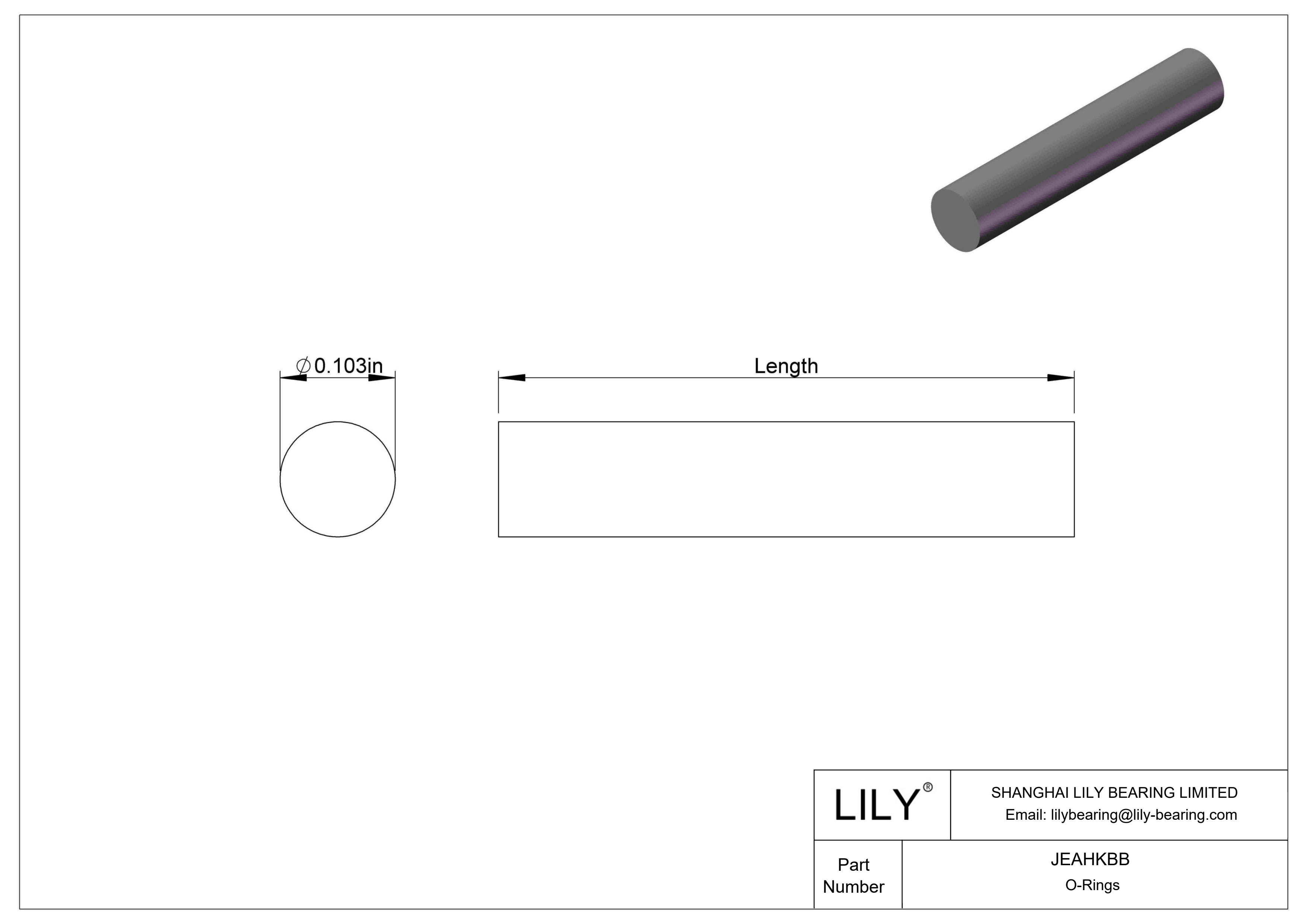 JEAHKBB 圆形耐油 O 型圈绳料 cad drawing