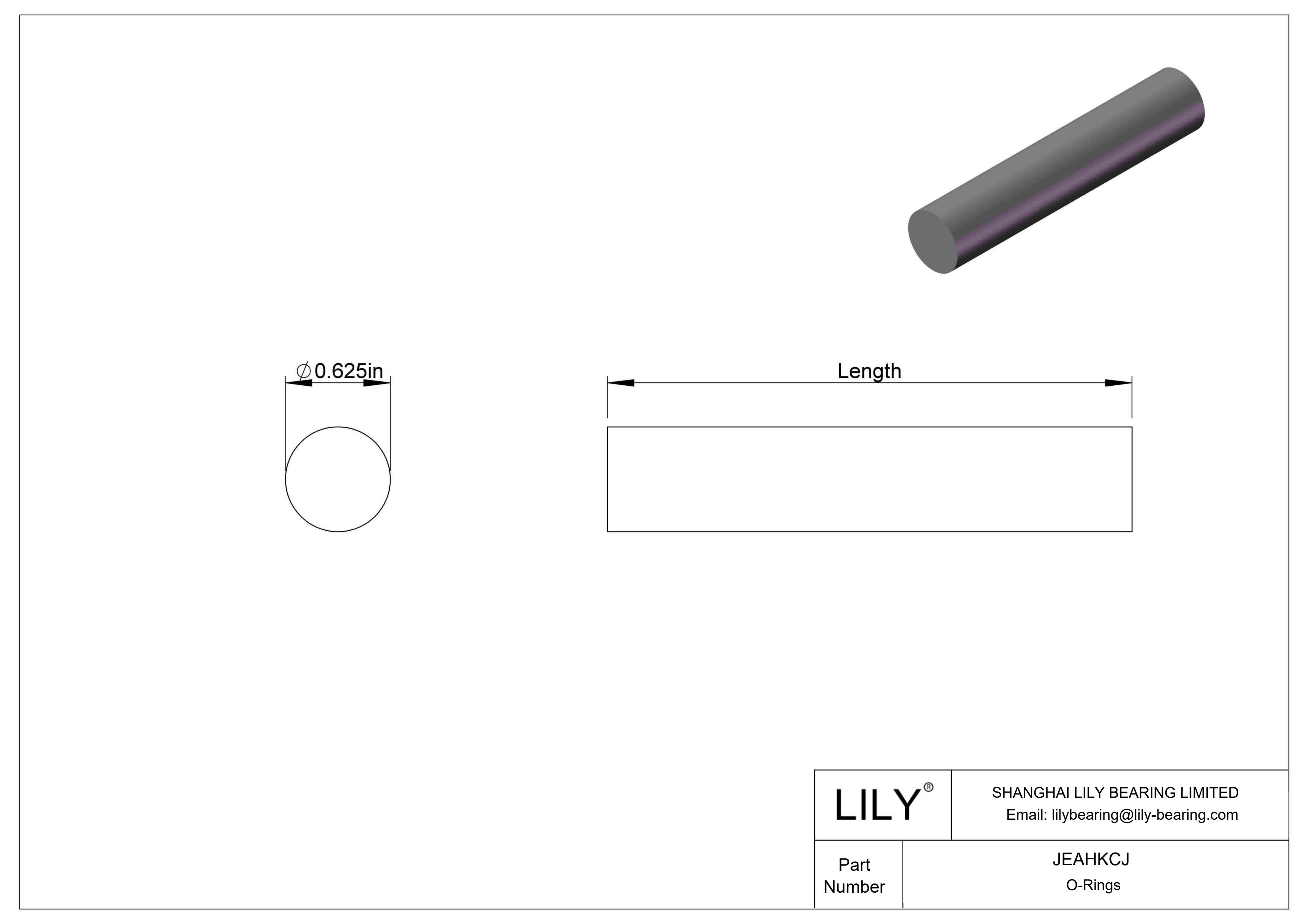 JEAHKCJ 圆形耐油 O 型圈绳料 cad drawing