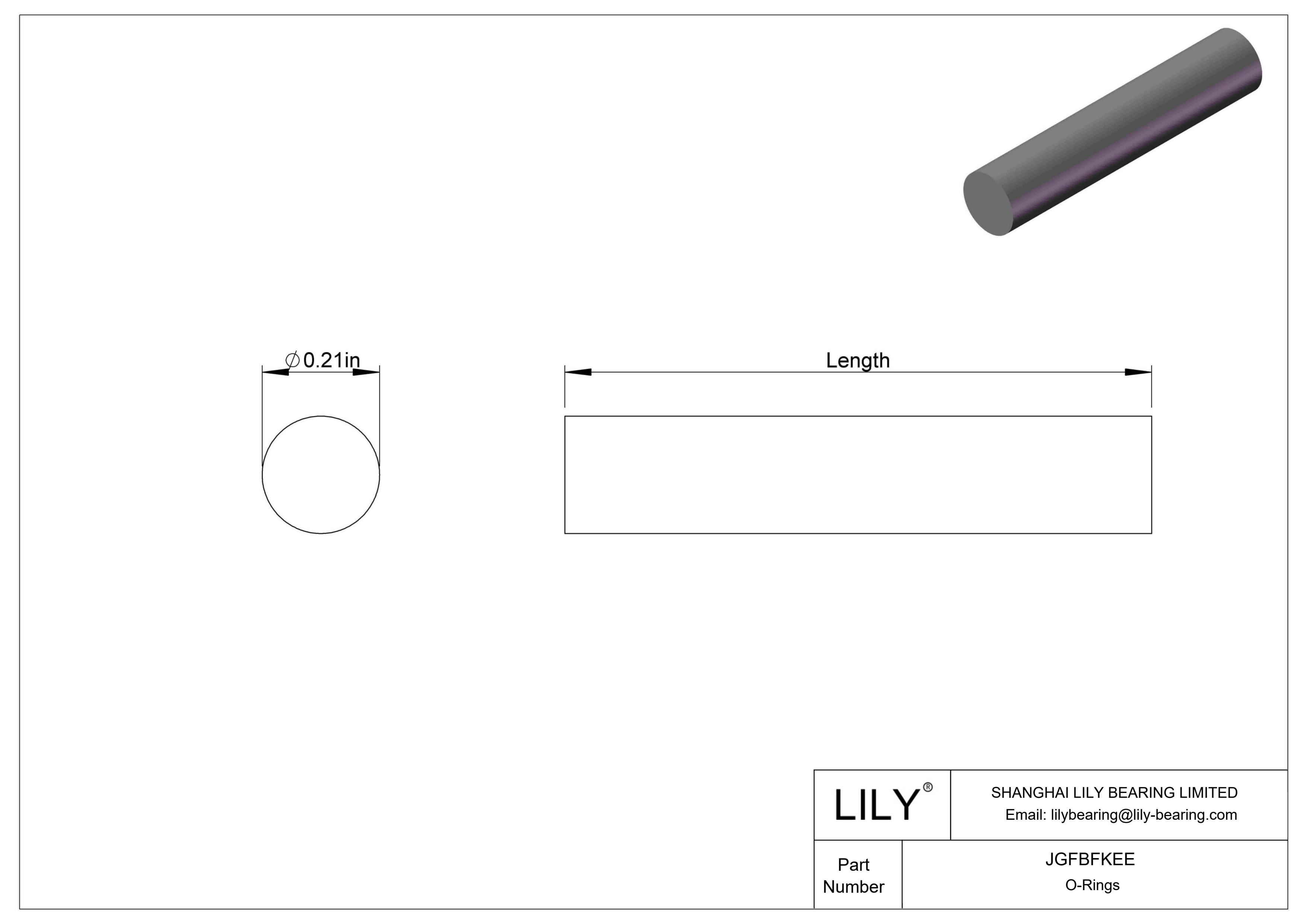 JGFBFKEE 圆形耐化学性O 形圈软线库存 cad drawing