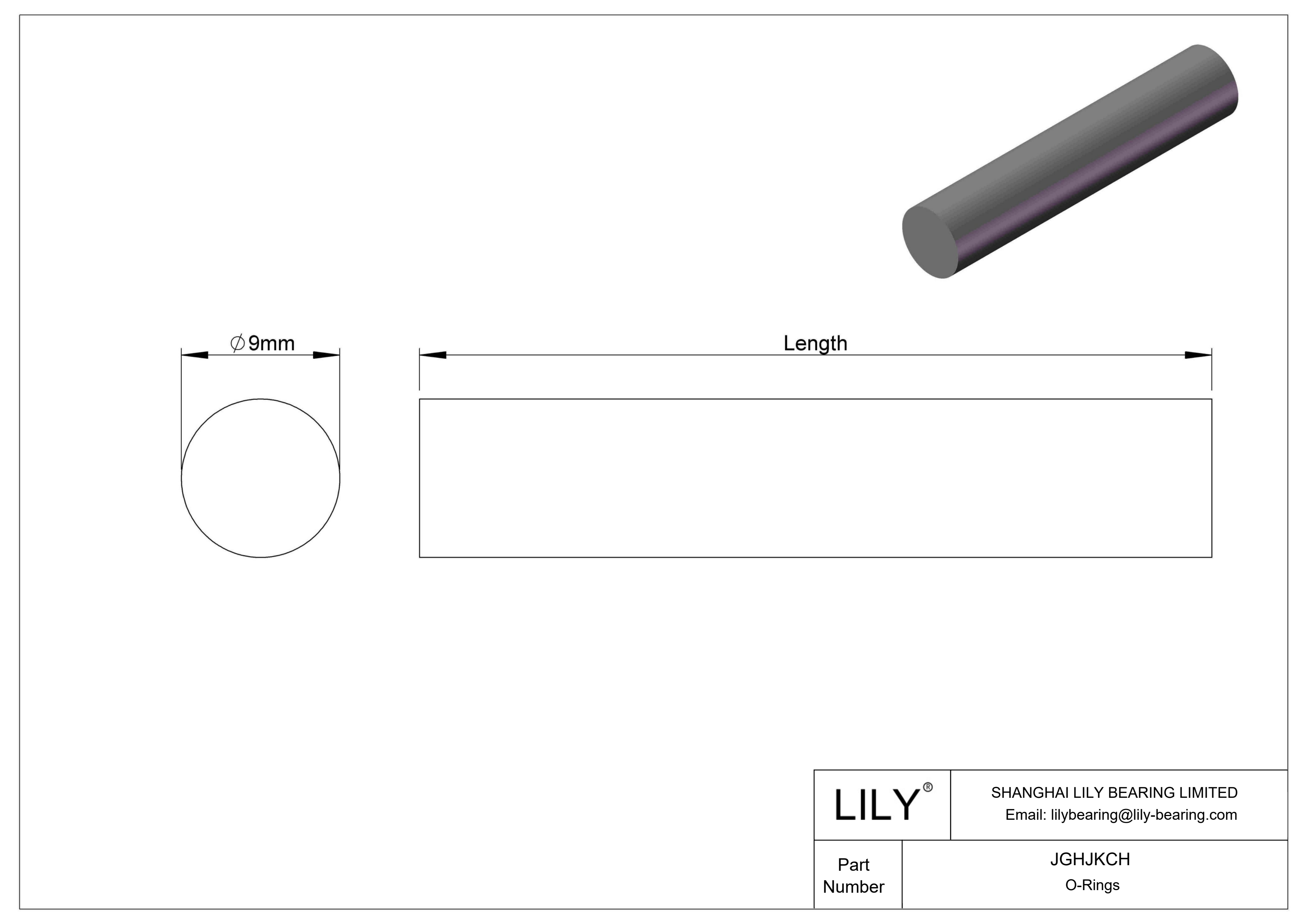 JGHJKCH 圆形耐油 O 型圈绳料 cad drawing