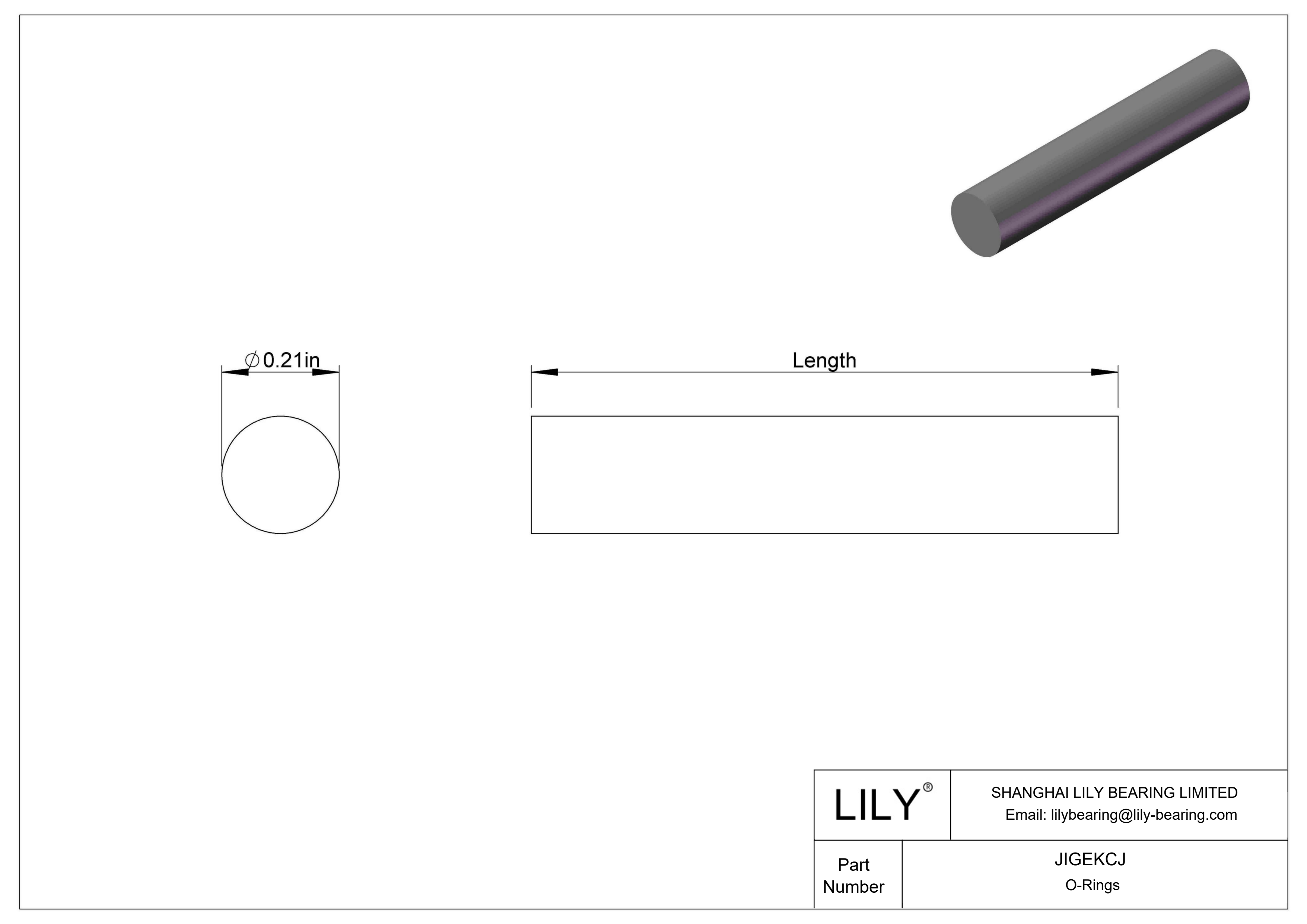 JIGEKCJ 圆形耐油 O 型圈绳料 cad drawing