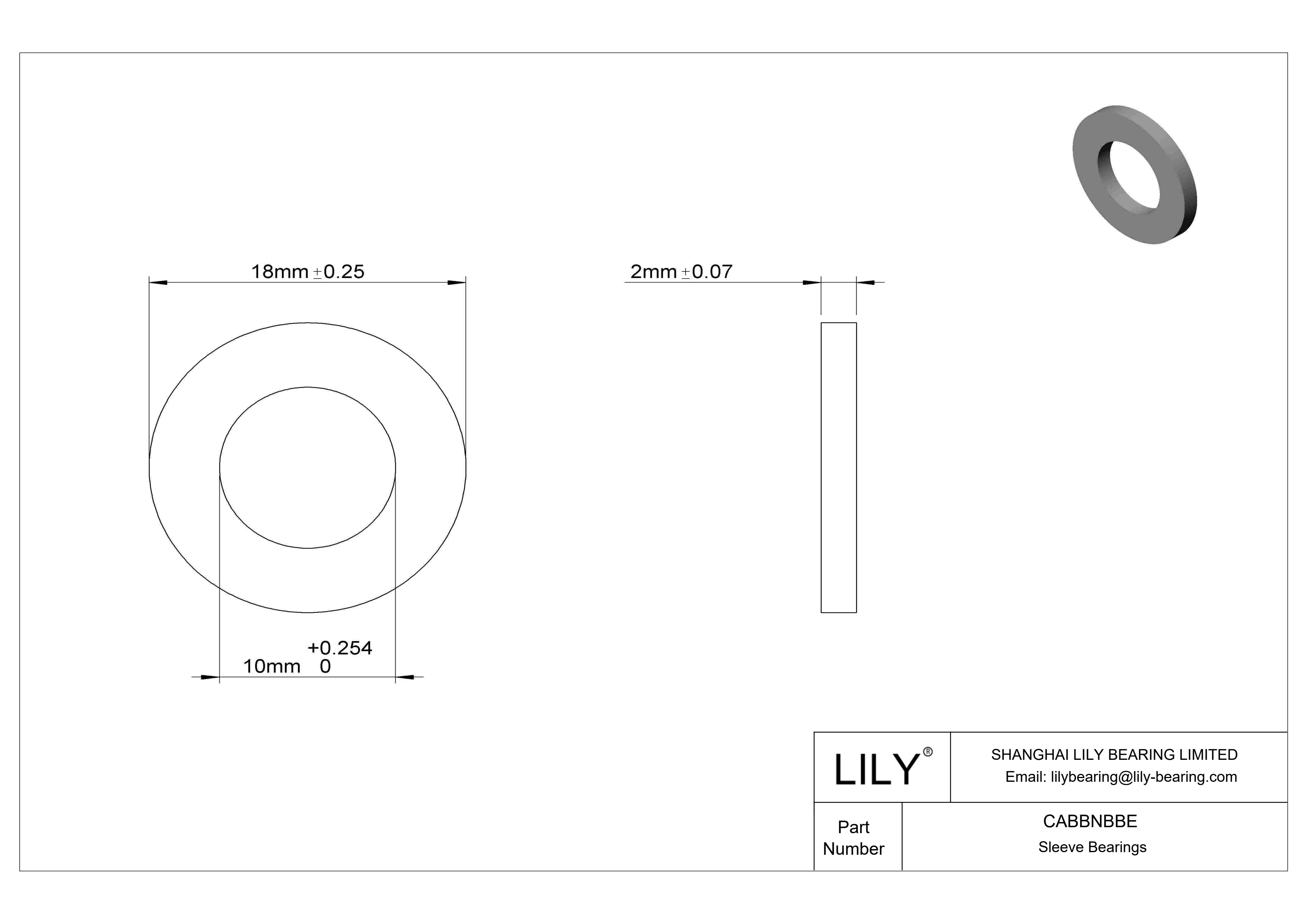 CABBNBBE Rodamientos axiales en baño de aceite cad drawing