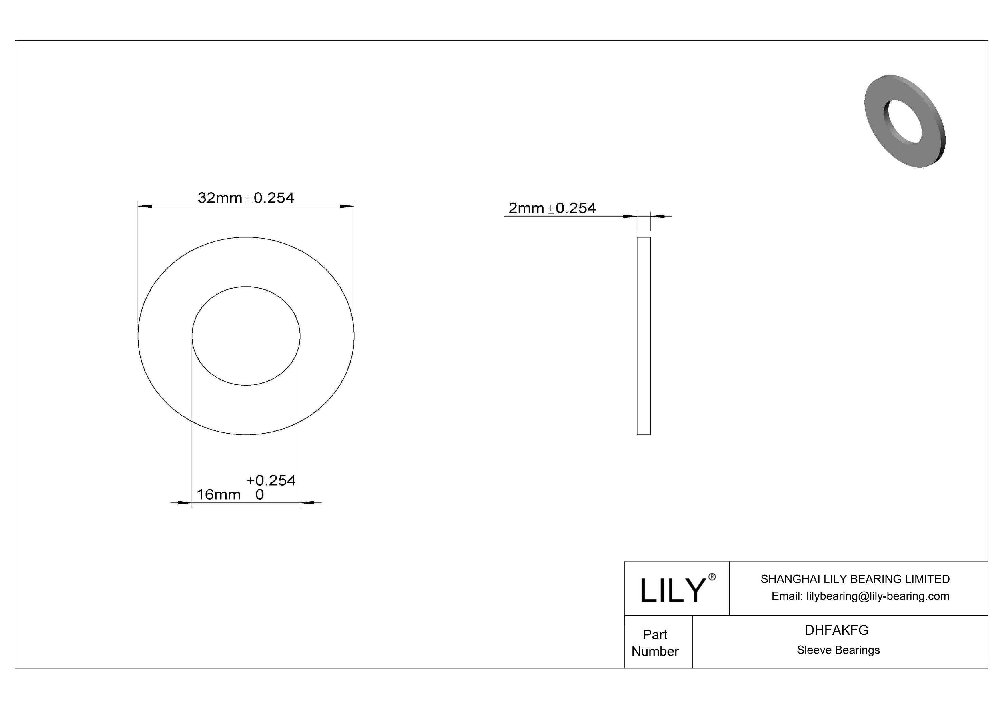 DHFAKFG 高负荷油浸推力轴承 cad drawing