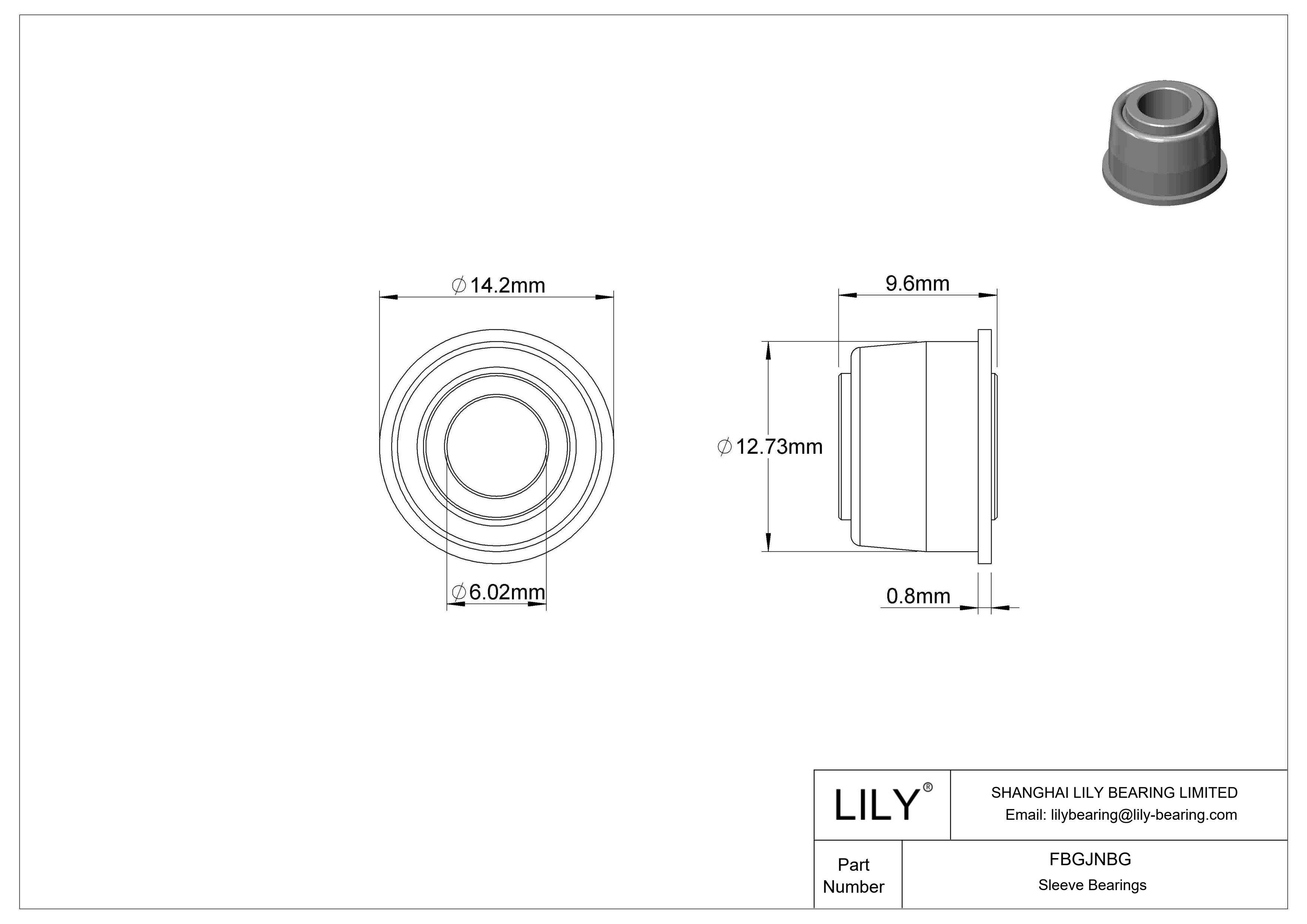 FBGJNBG 高速自动调心干运转法兰滑动轴承 cad drawing