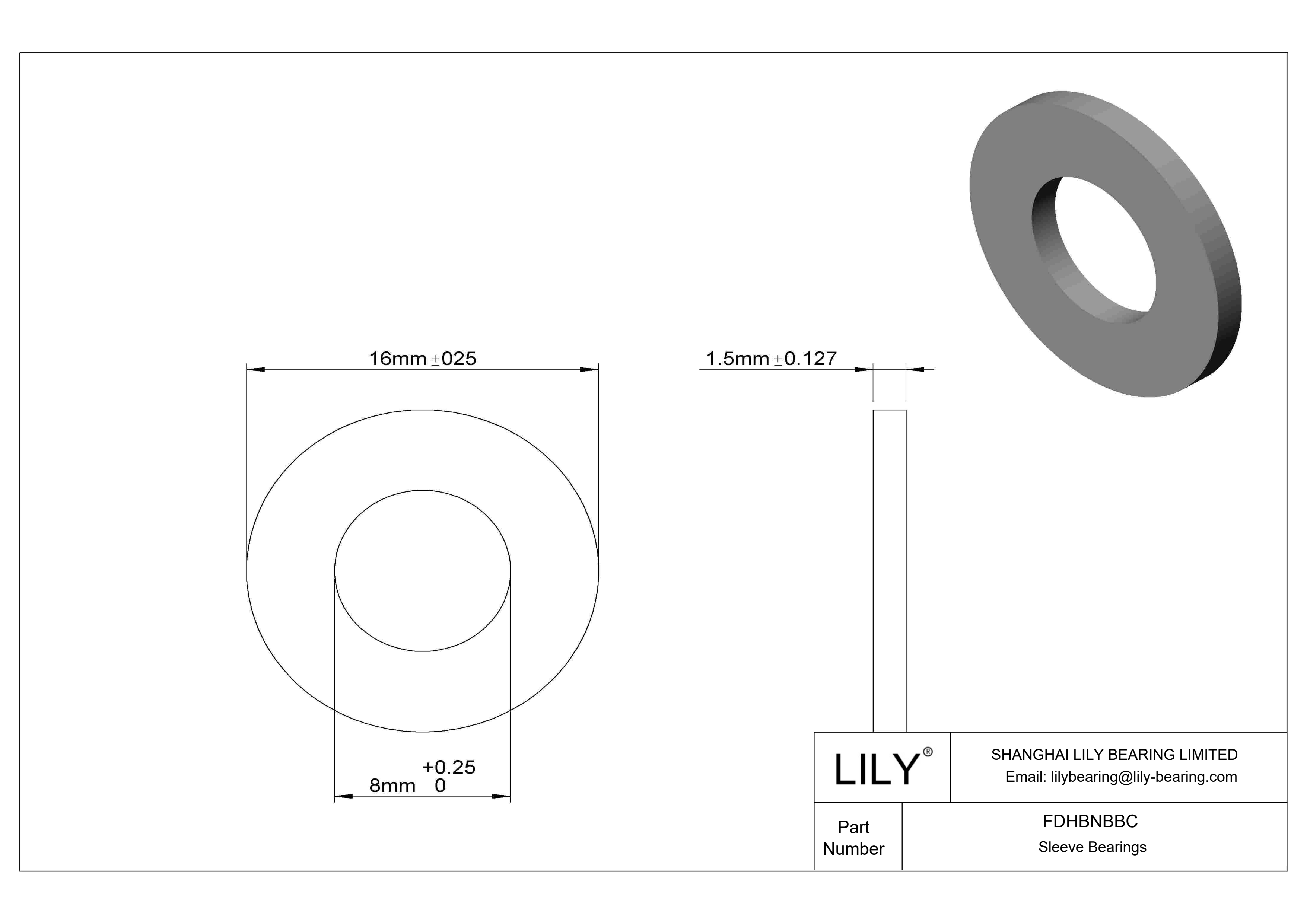 FDHBNBBC 高负荷食品工业用油浸式推力轴承 cad drawing