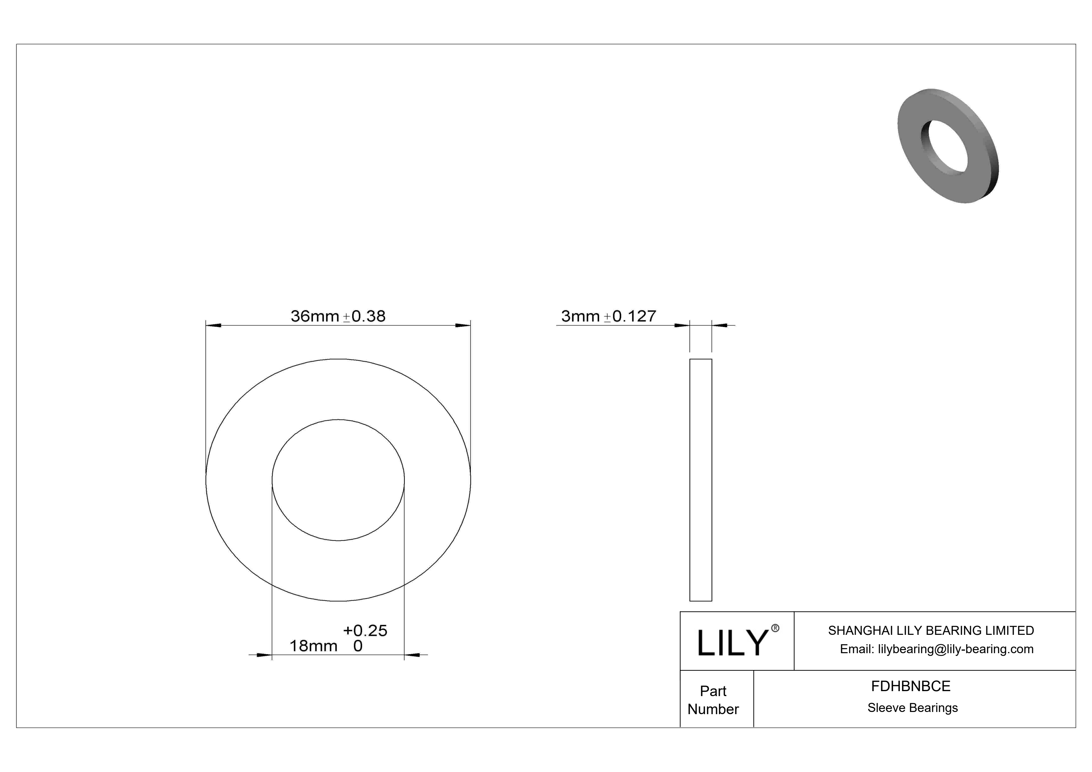 FDHBNBCE 高负荷食品工业用油浸式推力轴承 cad drawing