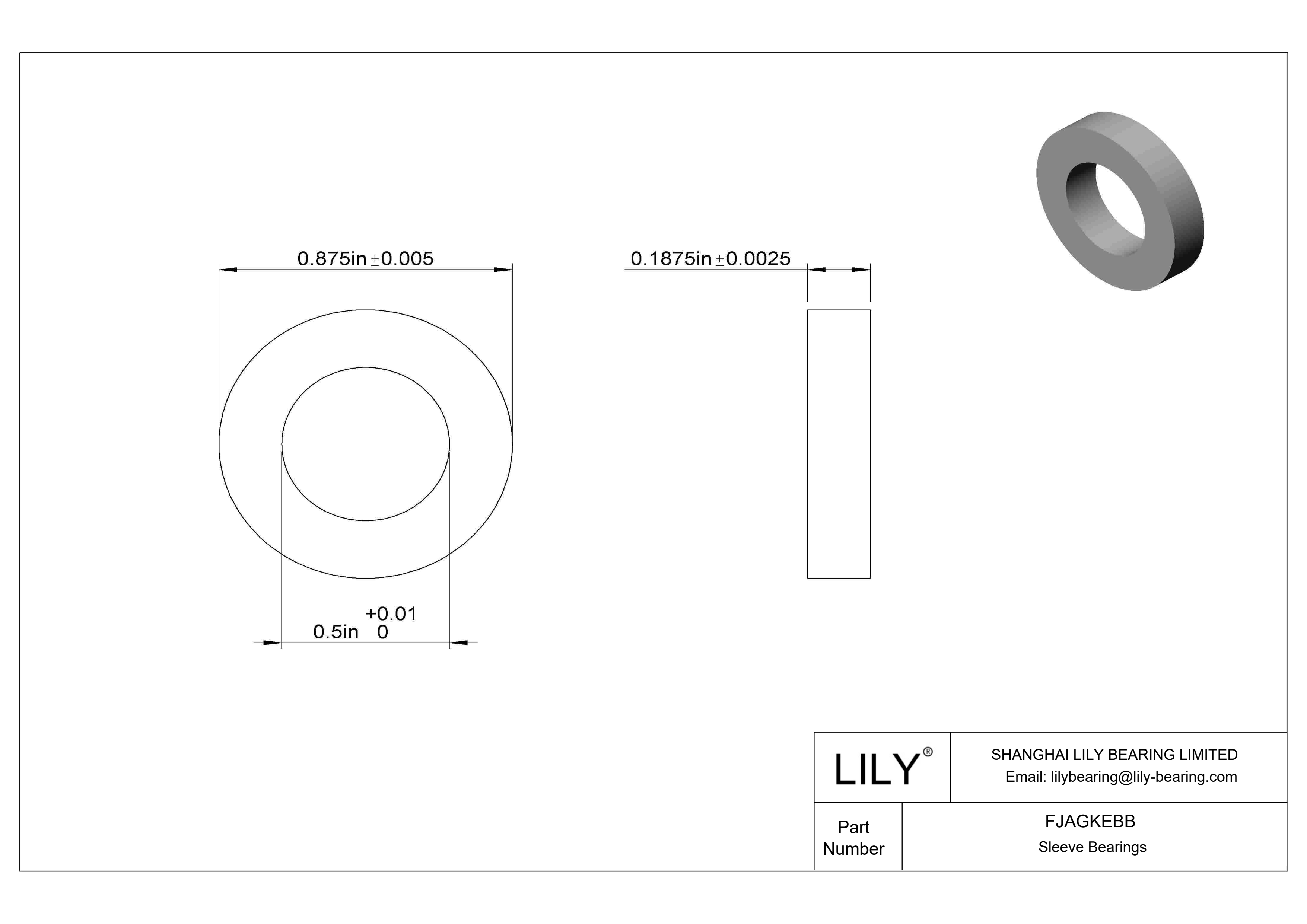 FJAGKEBB 油浸推力轴承 cad drawing