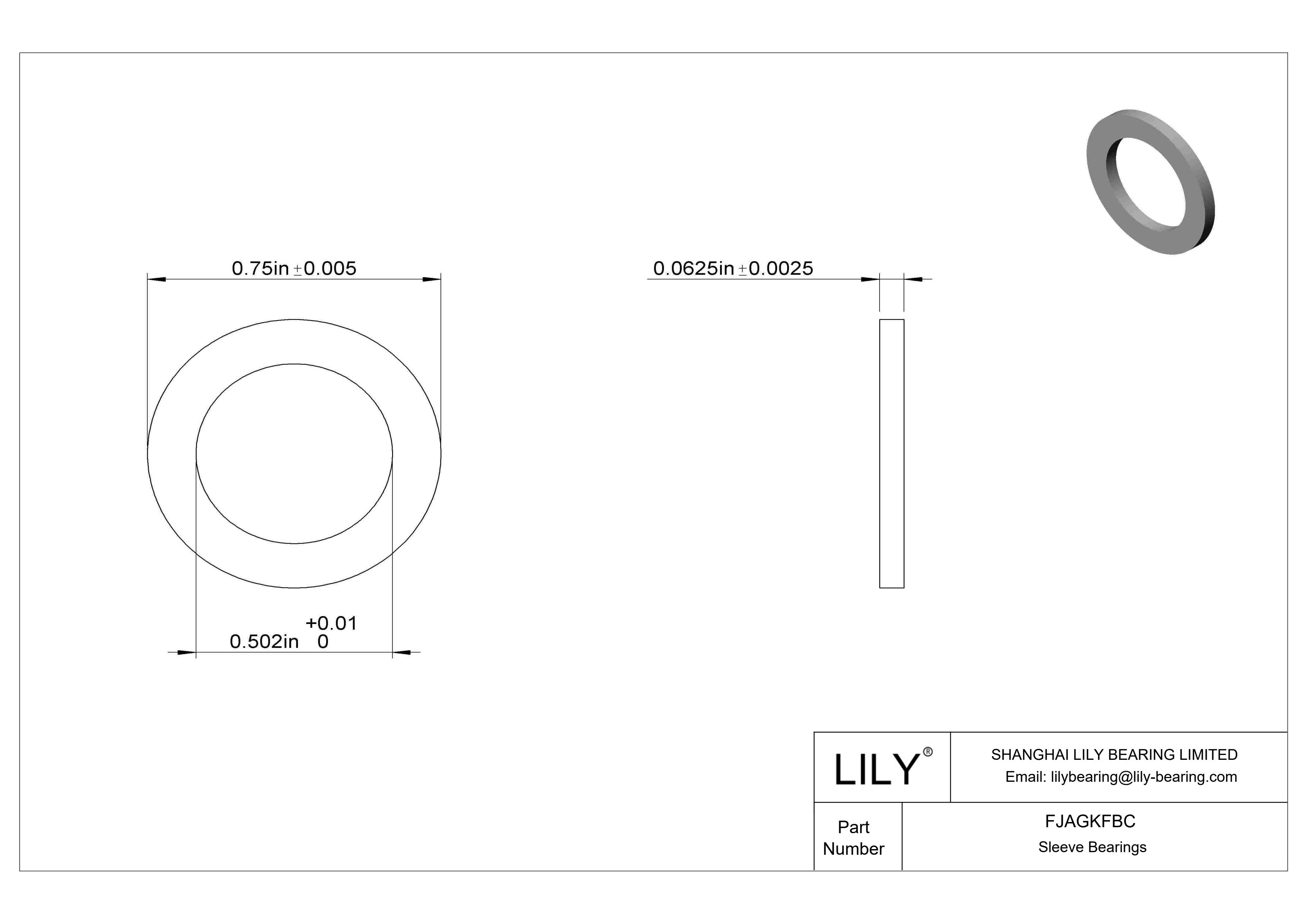 FJAGKFBC 油浸推力轴承 cad drawing