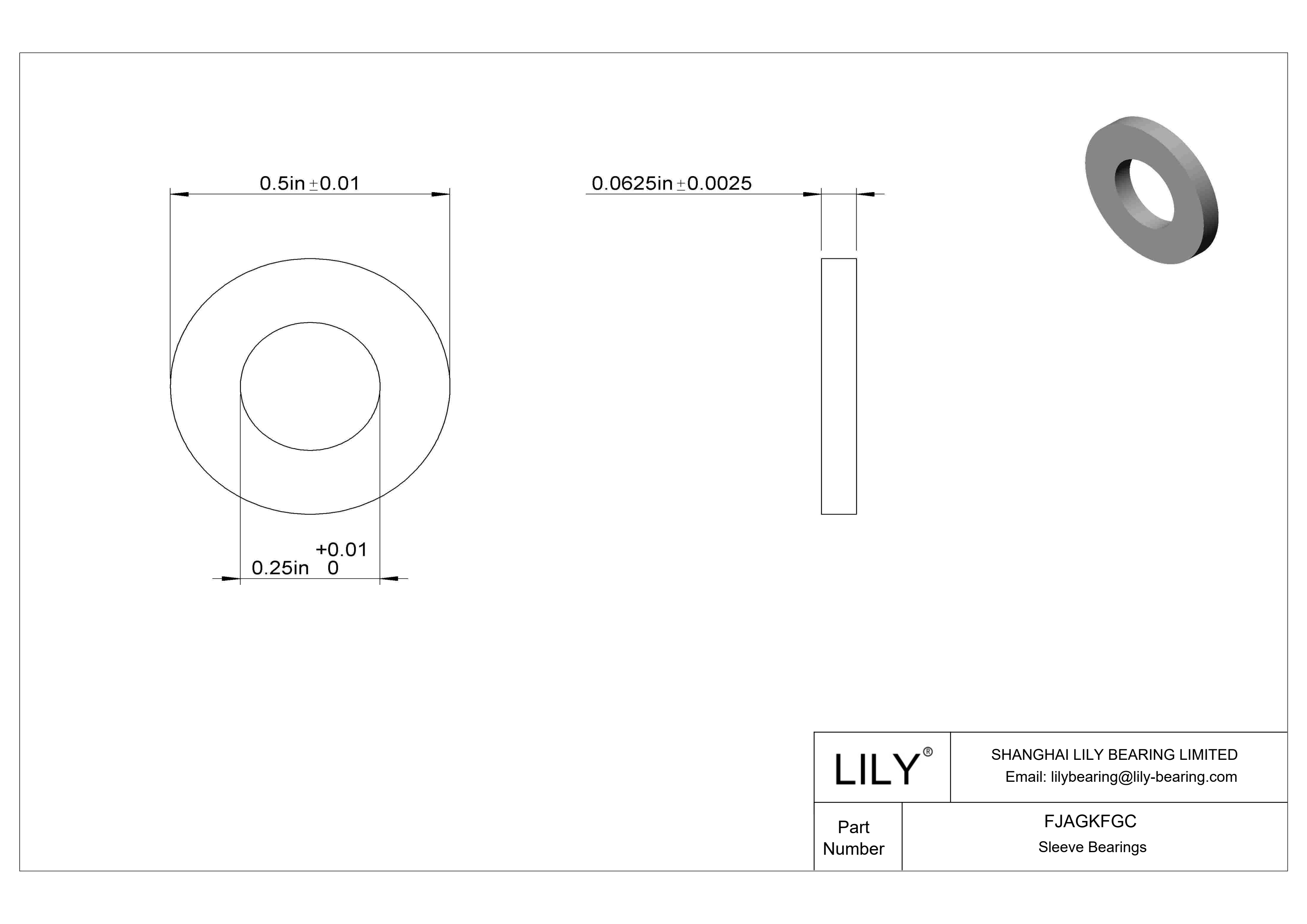 FJAGKFGC 油浸推力轴承 cad drawing