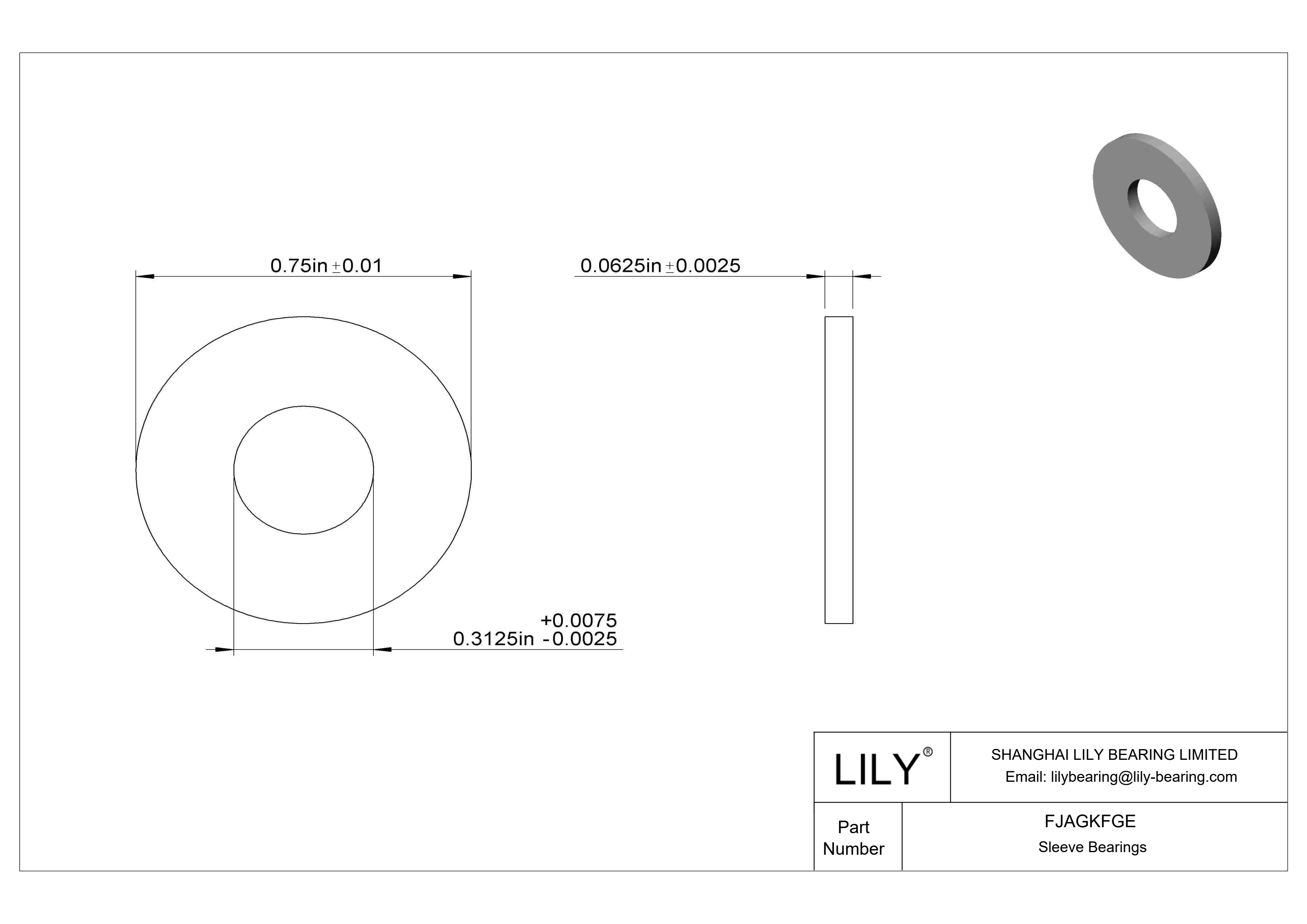 FJAGKFGE 油浸推力轴承 cad drawing