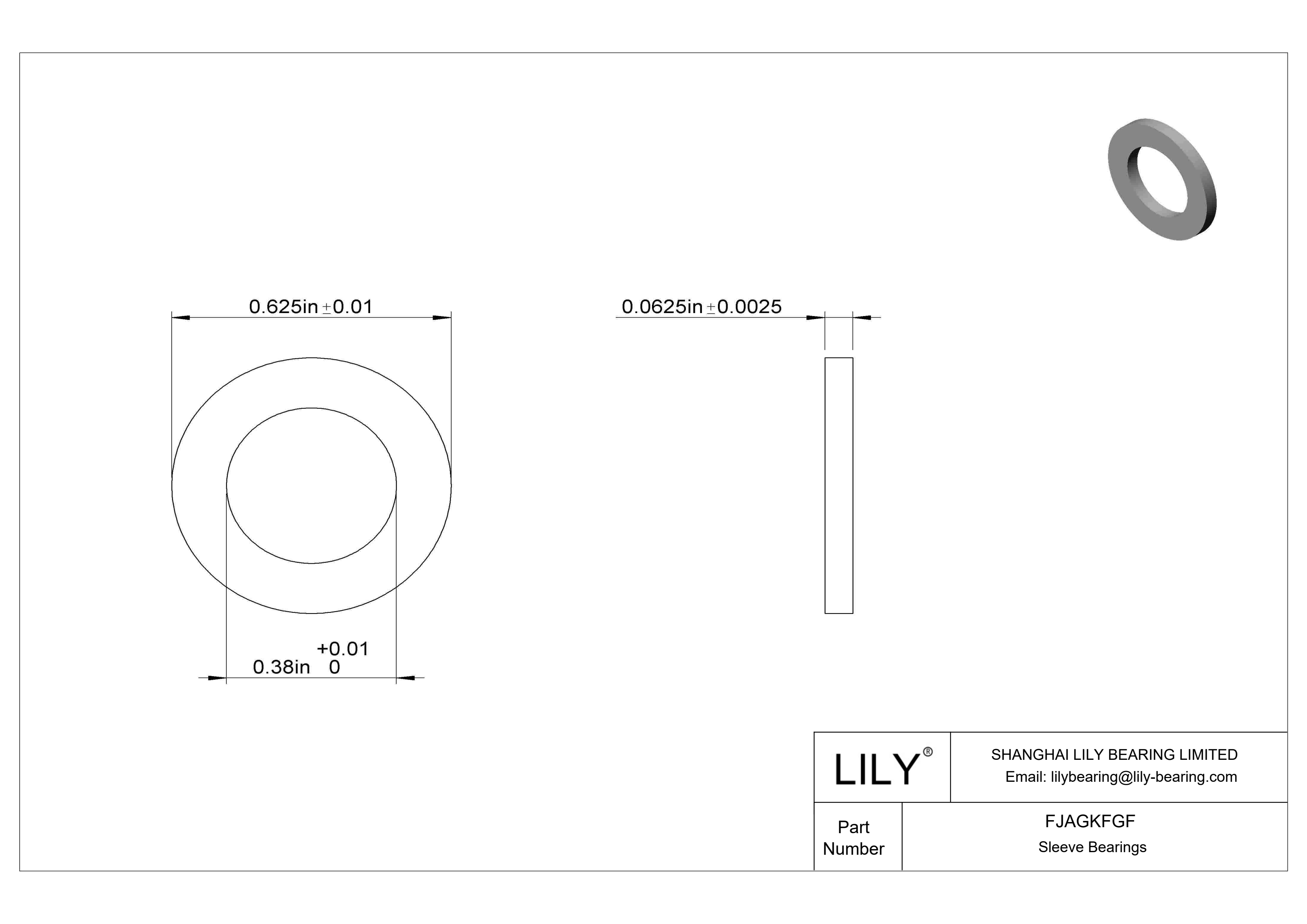 FJAGKFGF 油浸推力轴承 cad drawing