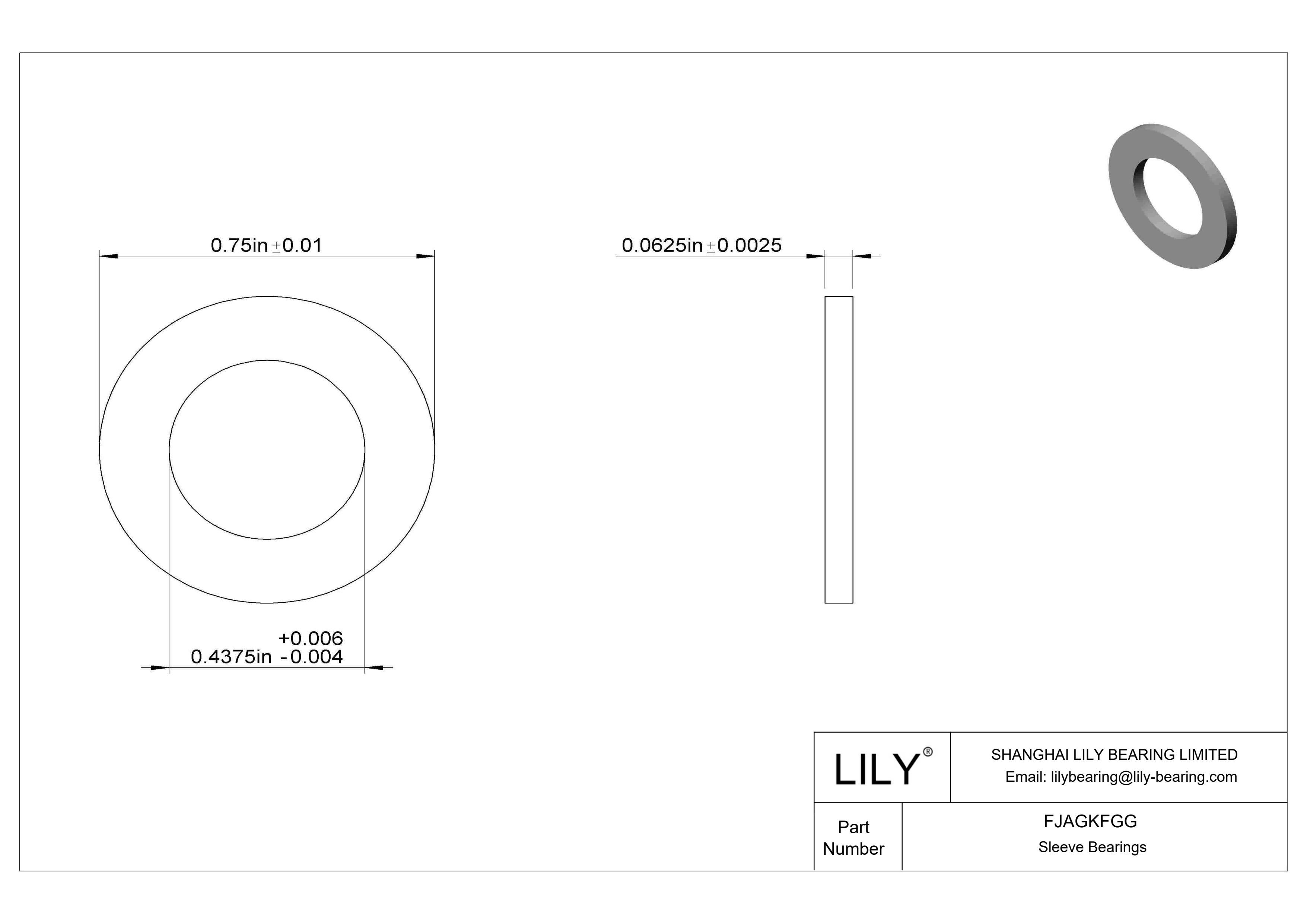 FJAGKFGG 油浸推力轴承 cad drawing