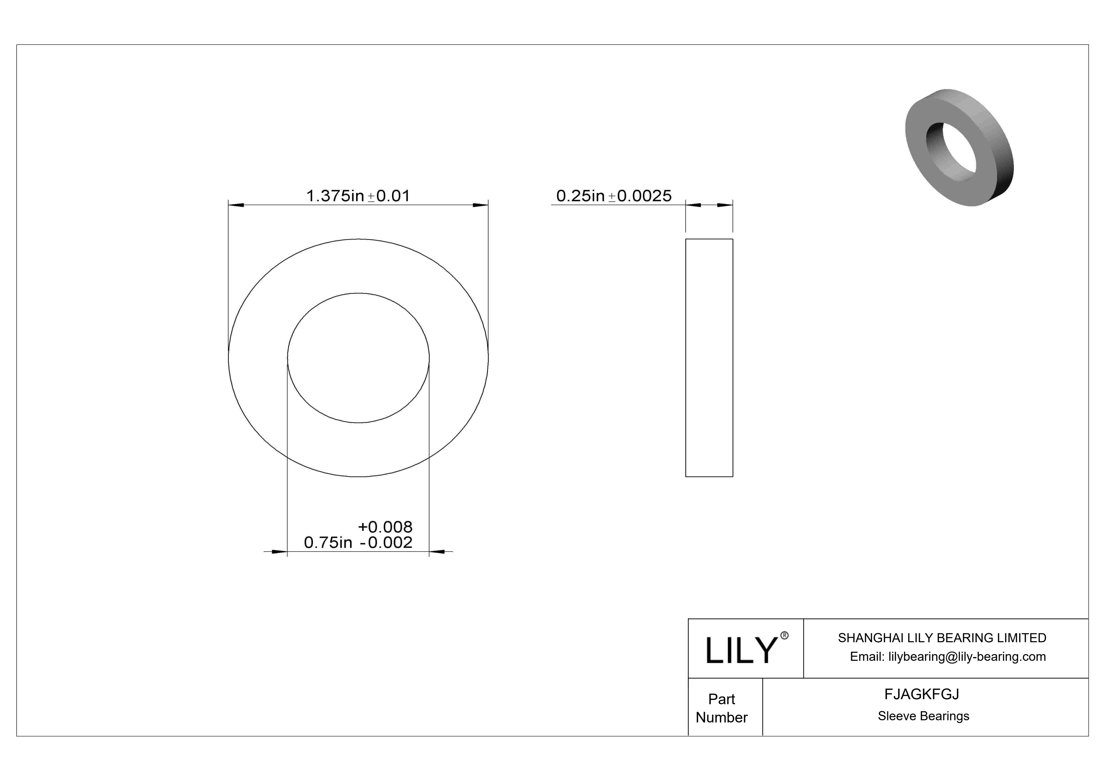 FJAGKFGJ 油浸推力轴承 cad drawing