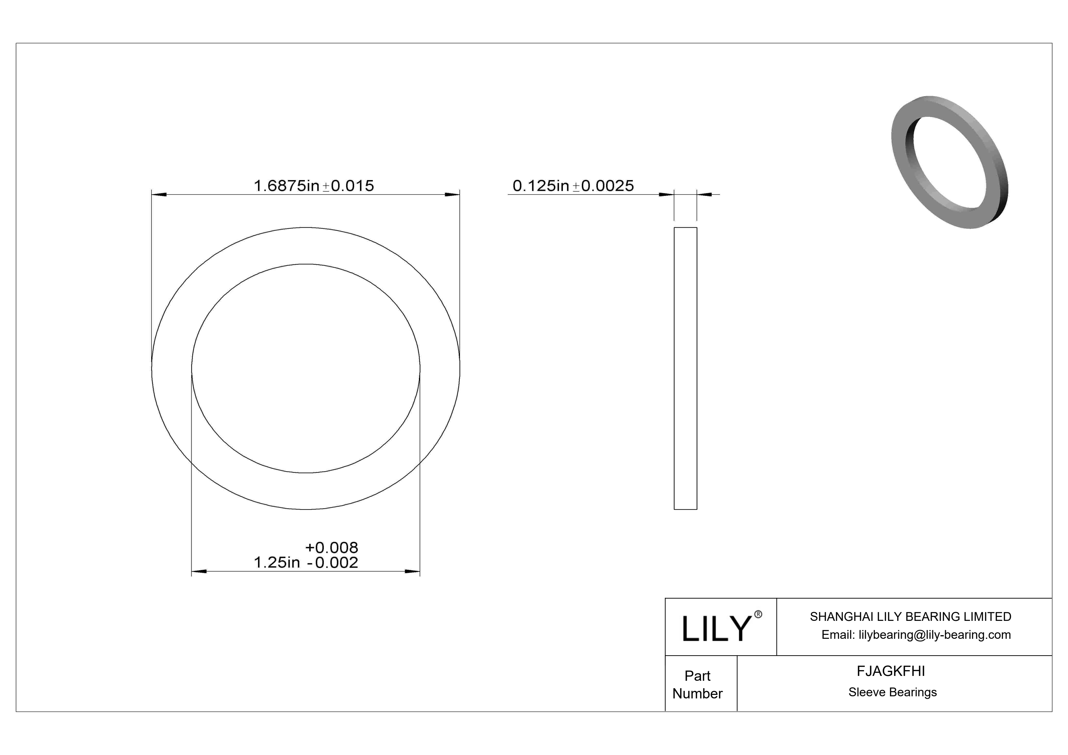 FJAGKFHI 油浸推力轴承 cad drawing