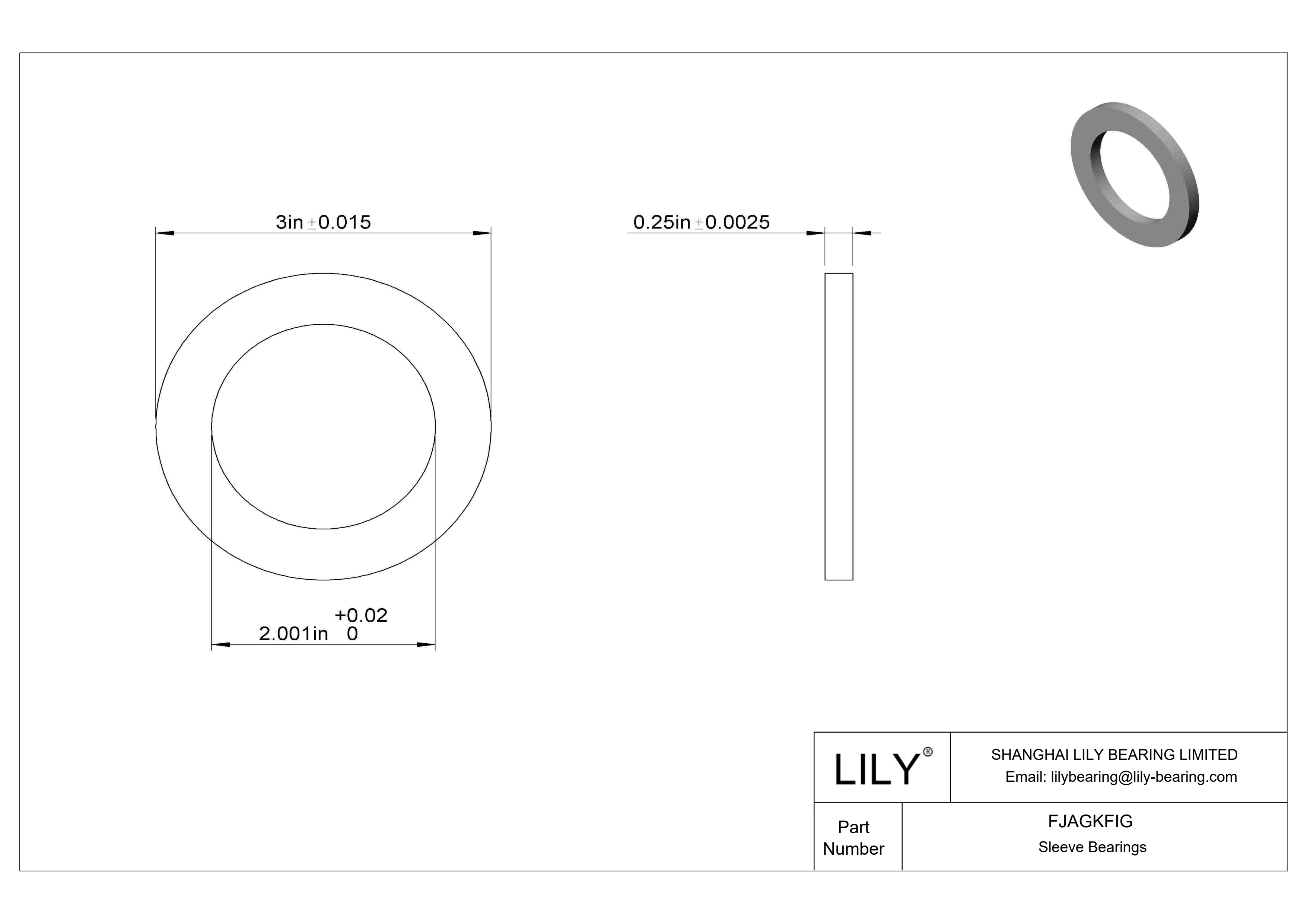 FJAGKFIG 油浸推力轴承 cad drawing